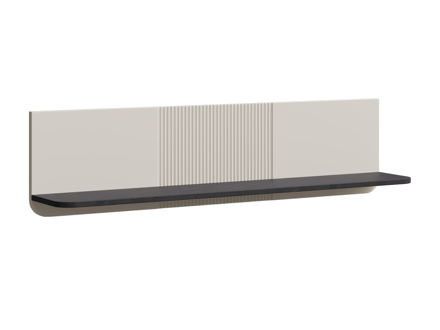 Wandplank Lufela 118 (Kasjmier + Grijs marmer)