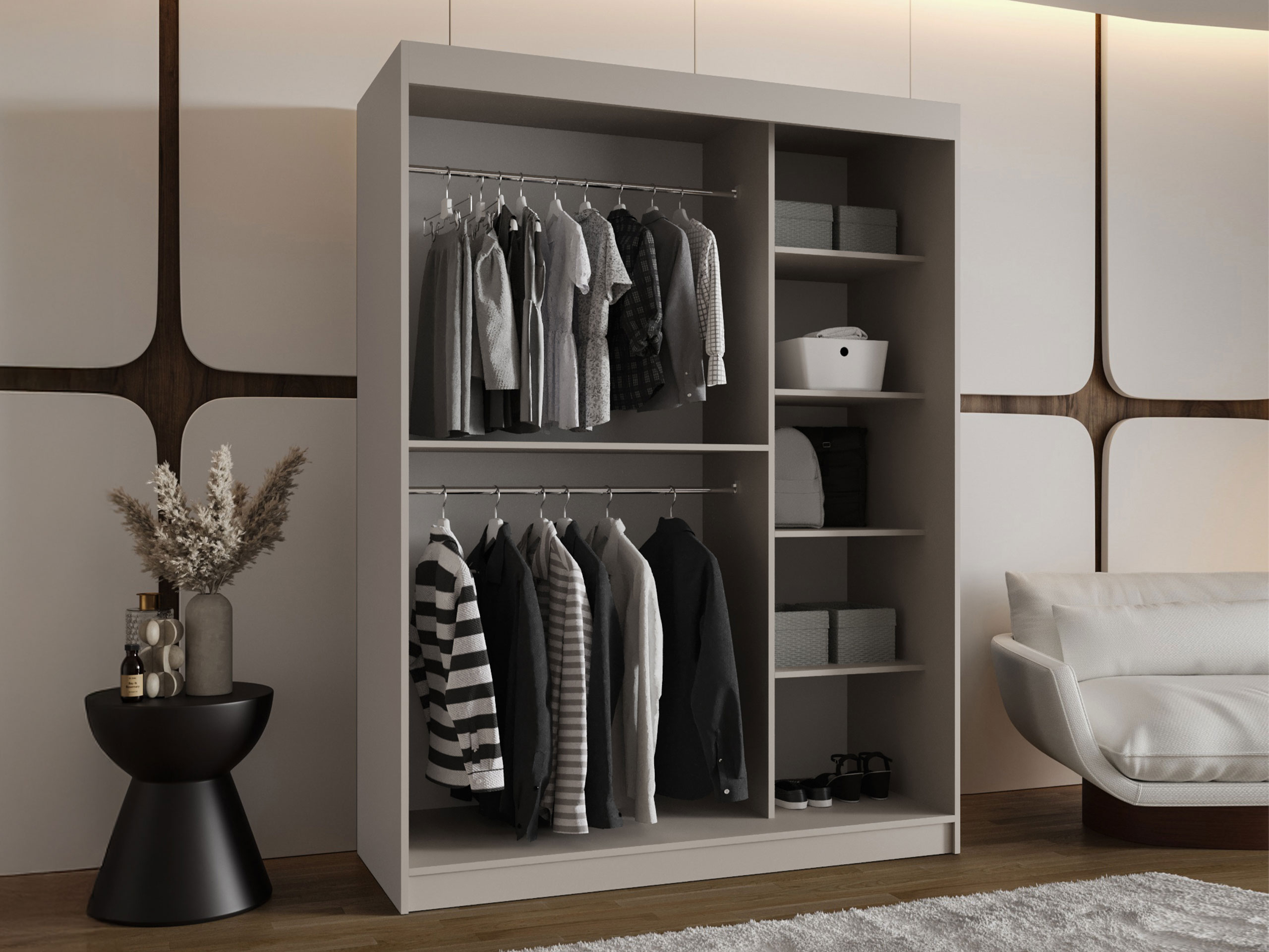 Kledingkast Hartford 519 (Kasjmier)