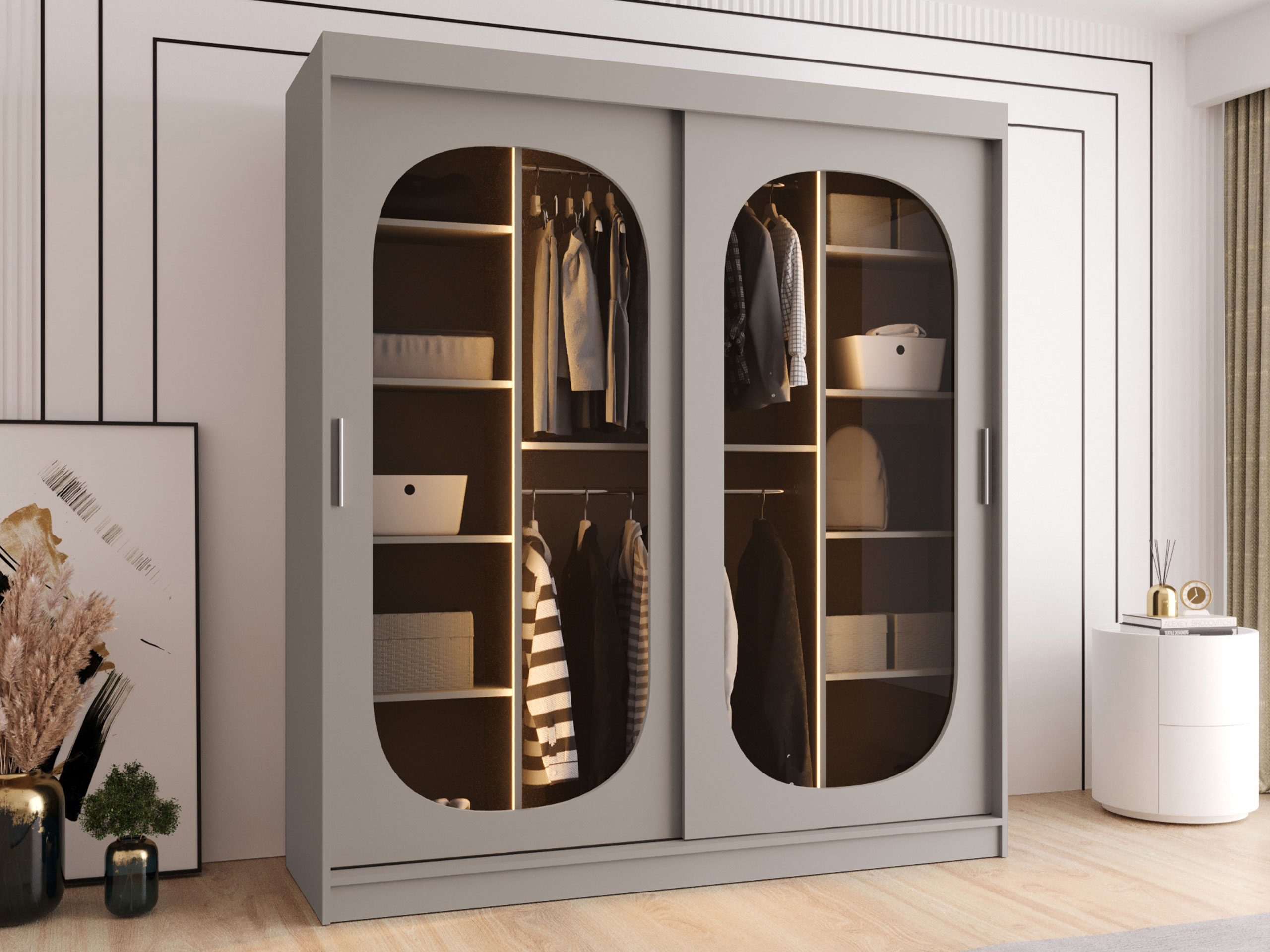 Kledingkast Hartford 520 (Kasjmier)