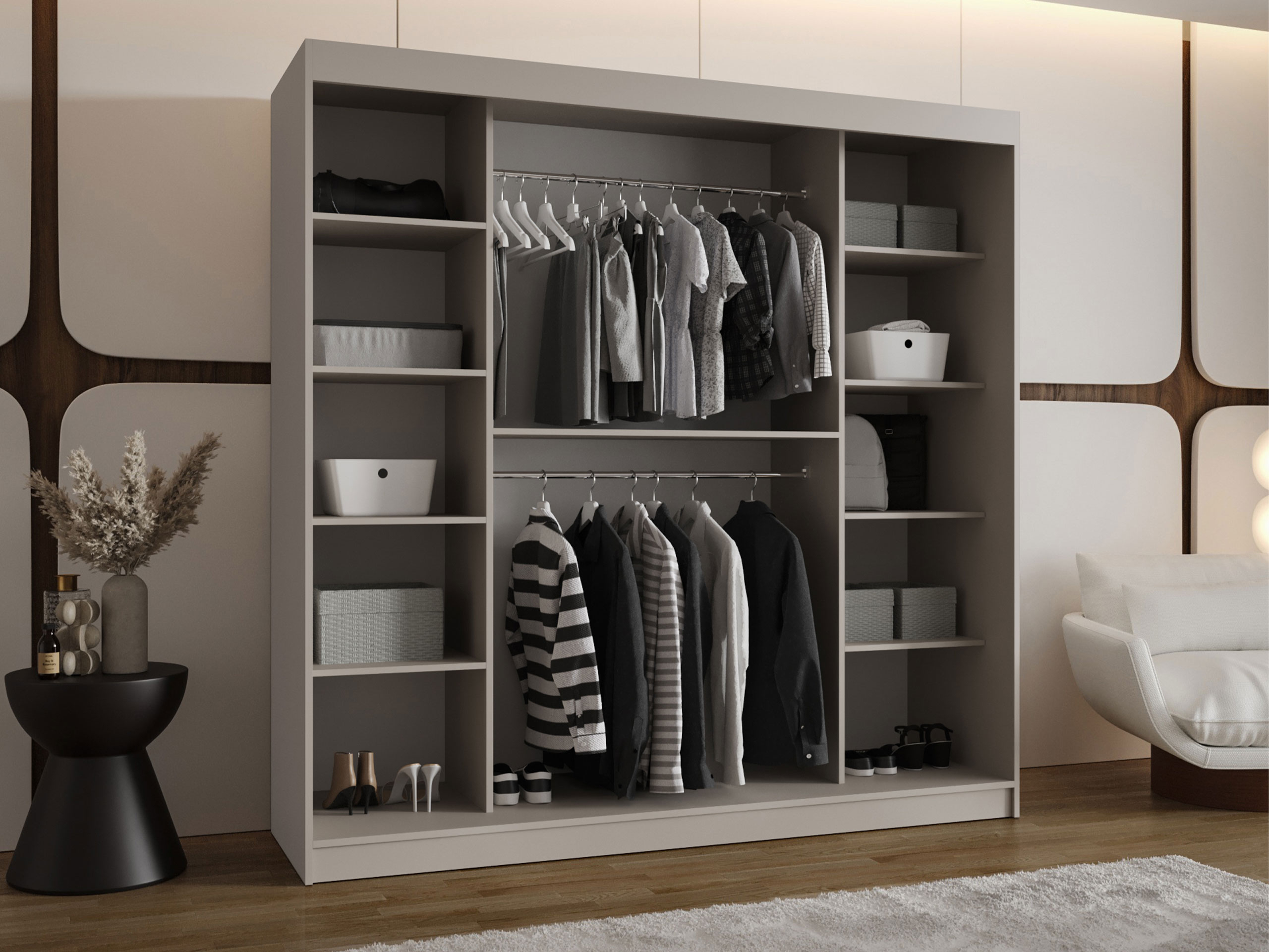 Kledingkast Hartford 521 (Kasjmier)