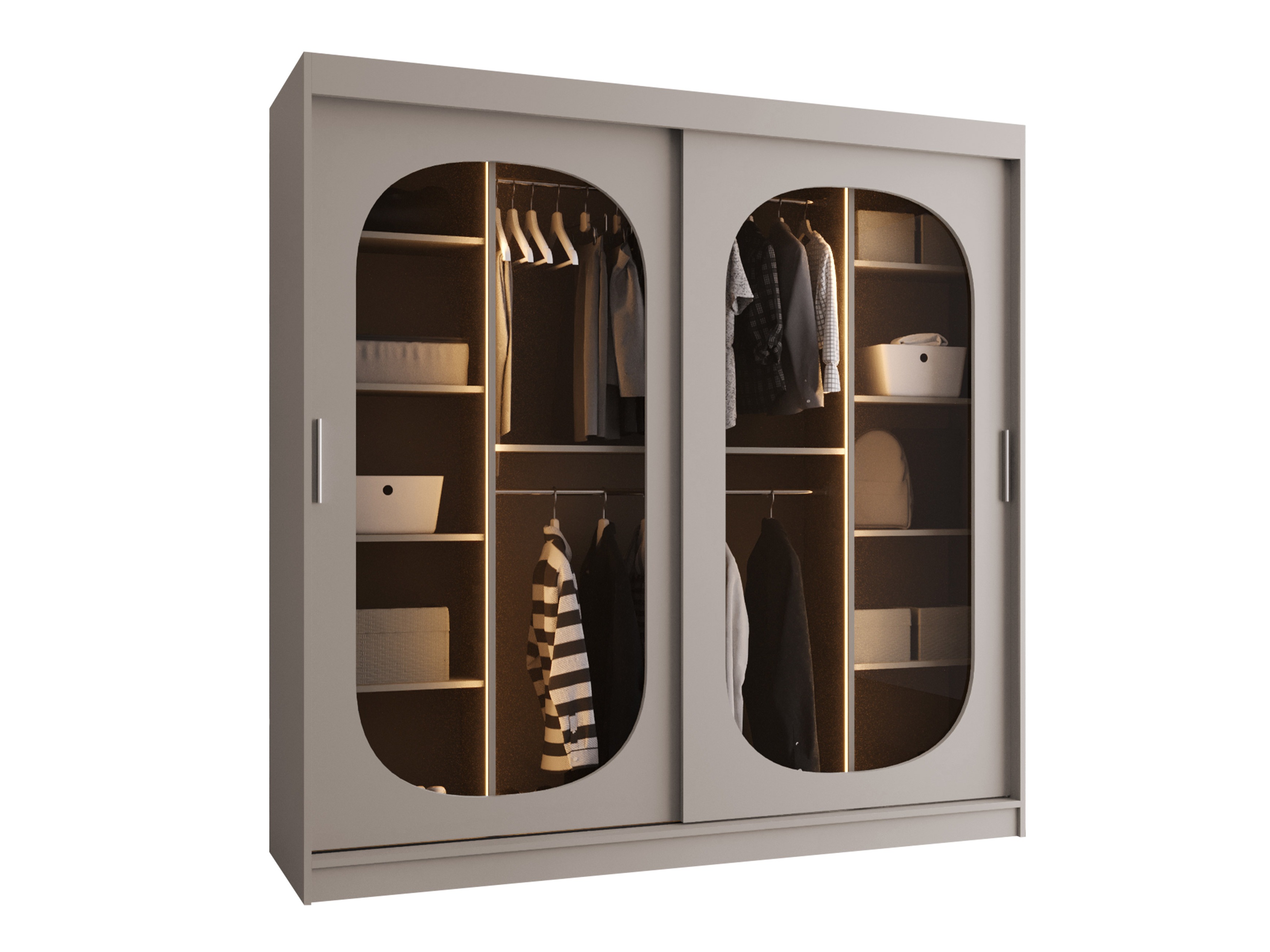 Kledingkast Hartford 521 (Kasjmier)