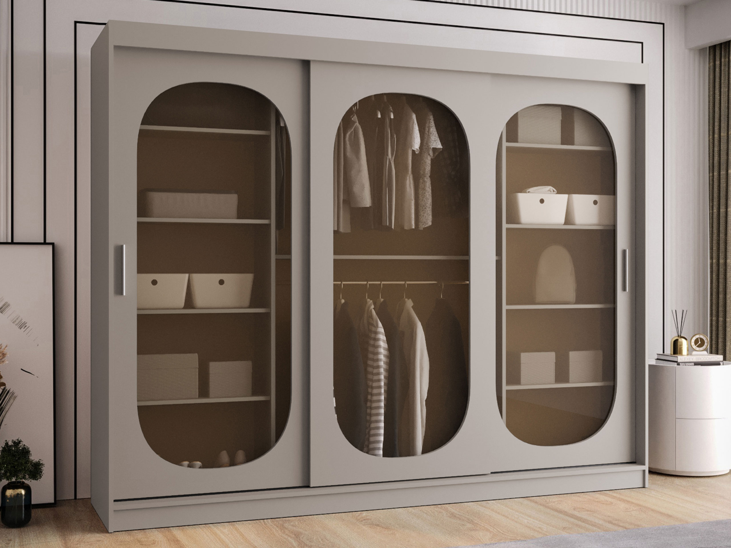 Kledingkast Hartford 522 (Kasjmier)