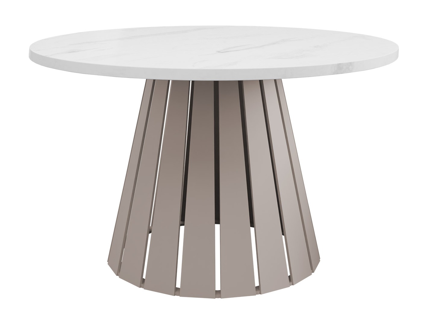 Salontafel Oswego 134 (Kasjmier + Wit marmer)