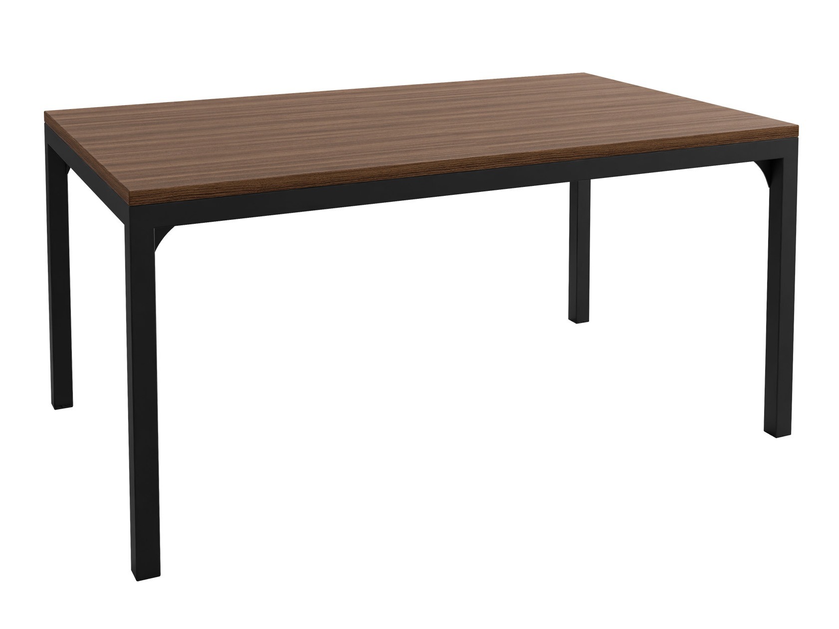 Salontafel Oswego 138 (Notenhout + Zwart)