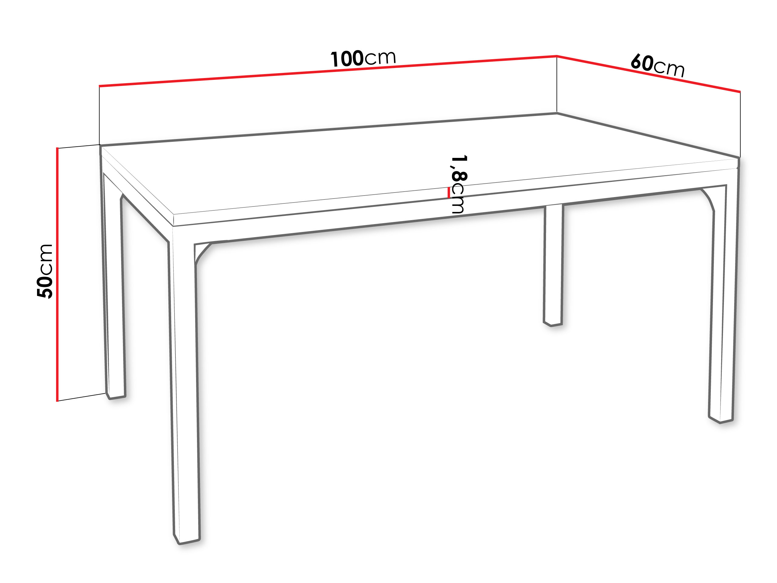 Salontafel Oswego 138 (Wit marmer + Zwart)