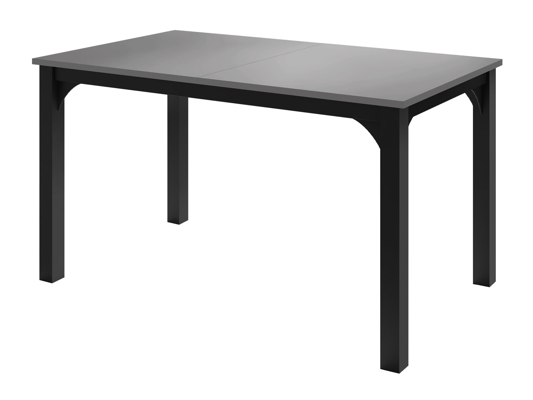 Tafel Oswego 136 (Grafiet + Zwart)