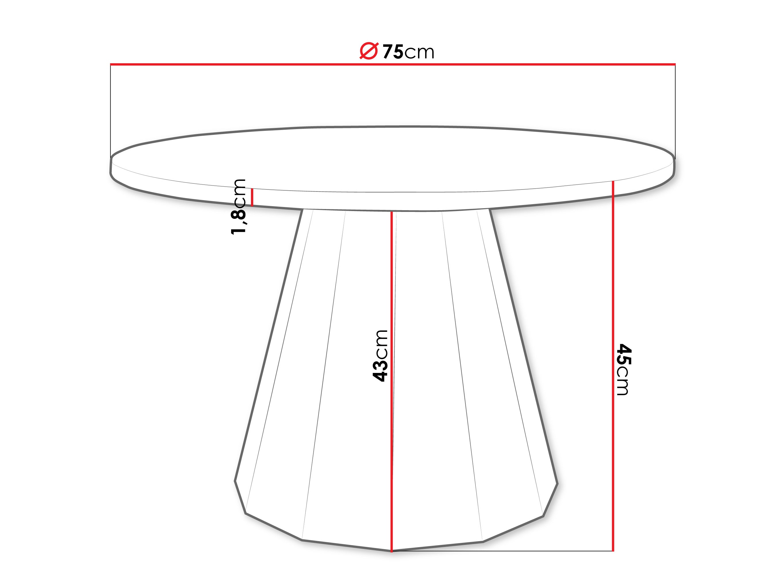Salontafel Oswego 139 (Zwart + Eiken)
