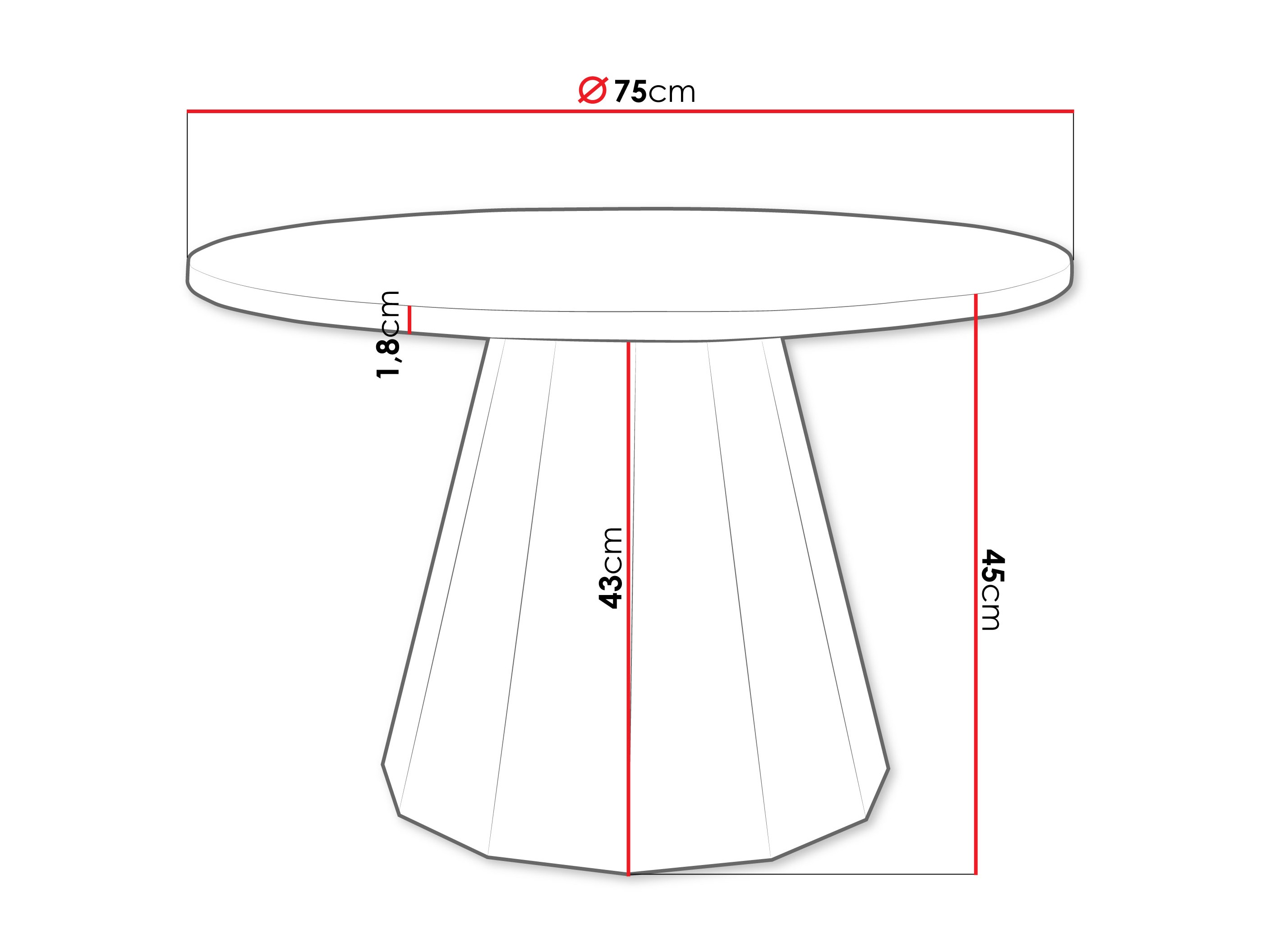 Salontafel Oswego 139 (Zwart + Kasjmier)