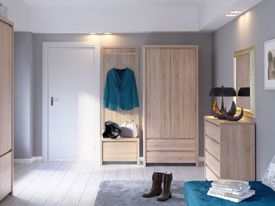 Kledingkast Nolroma 117 (Sonoma eik)