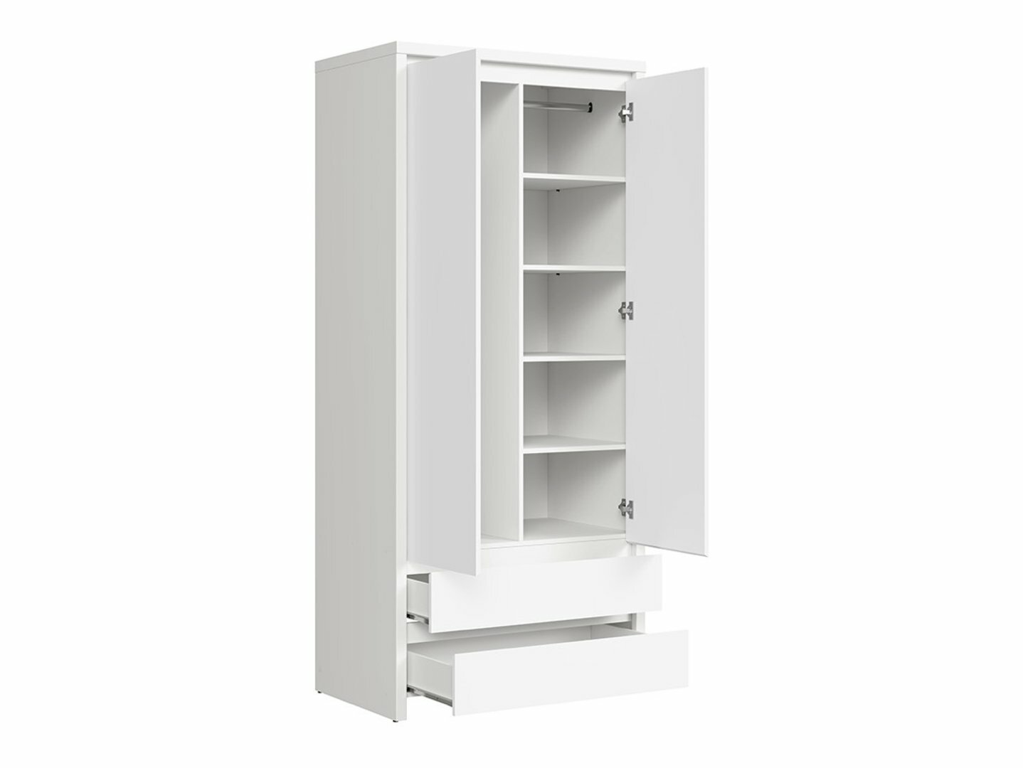 Kledingkast Nolroma 117 (Wit)