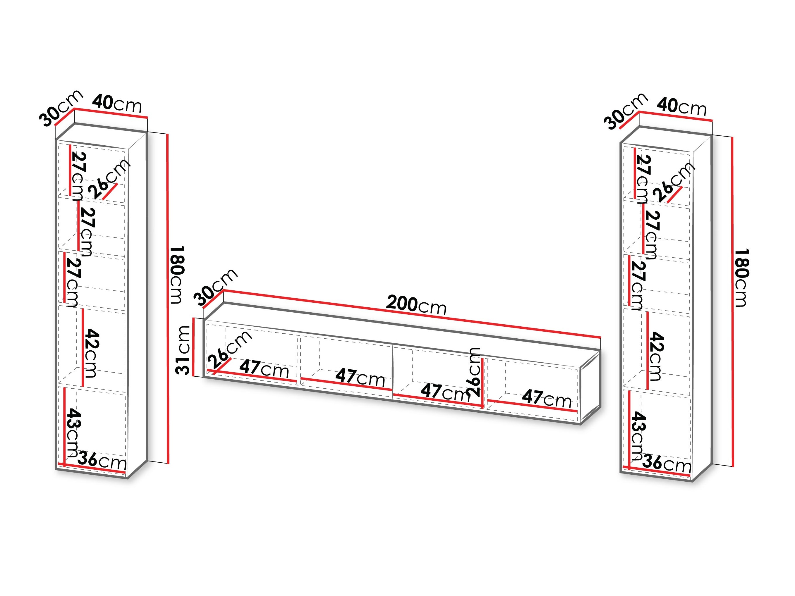 Woonkamerset Species II (Kasjmier)