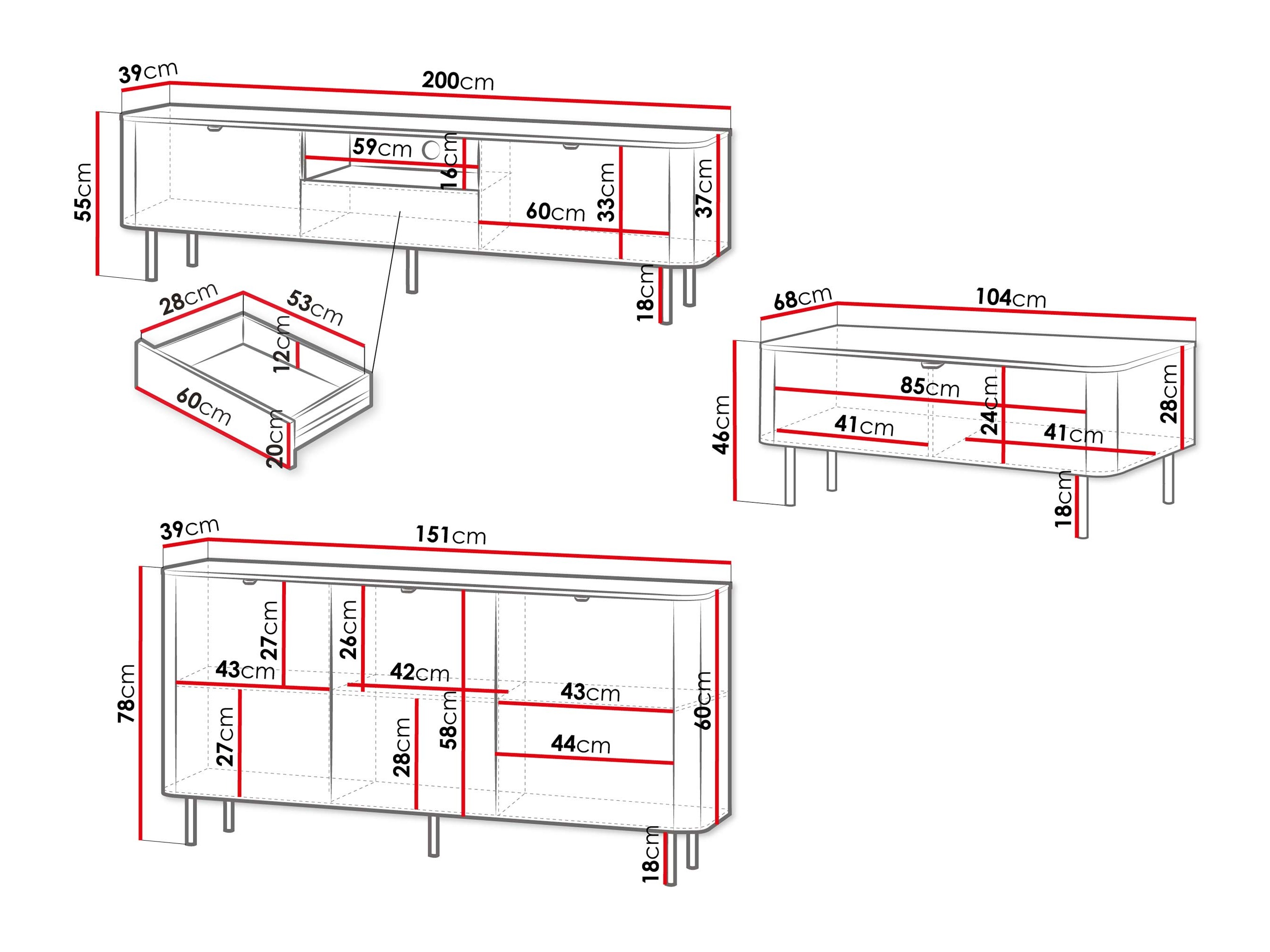 Woonkamerset Tebeni 104