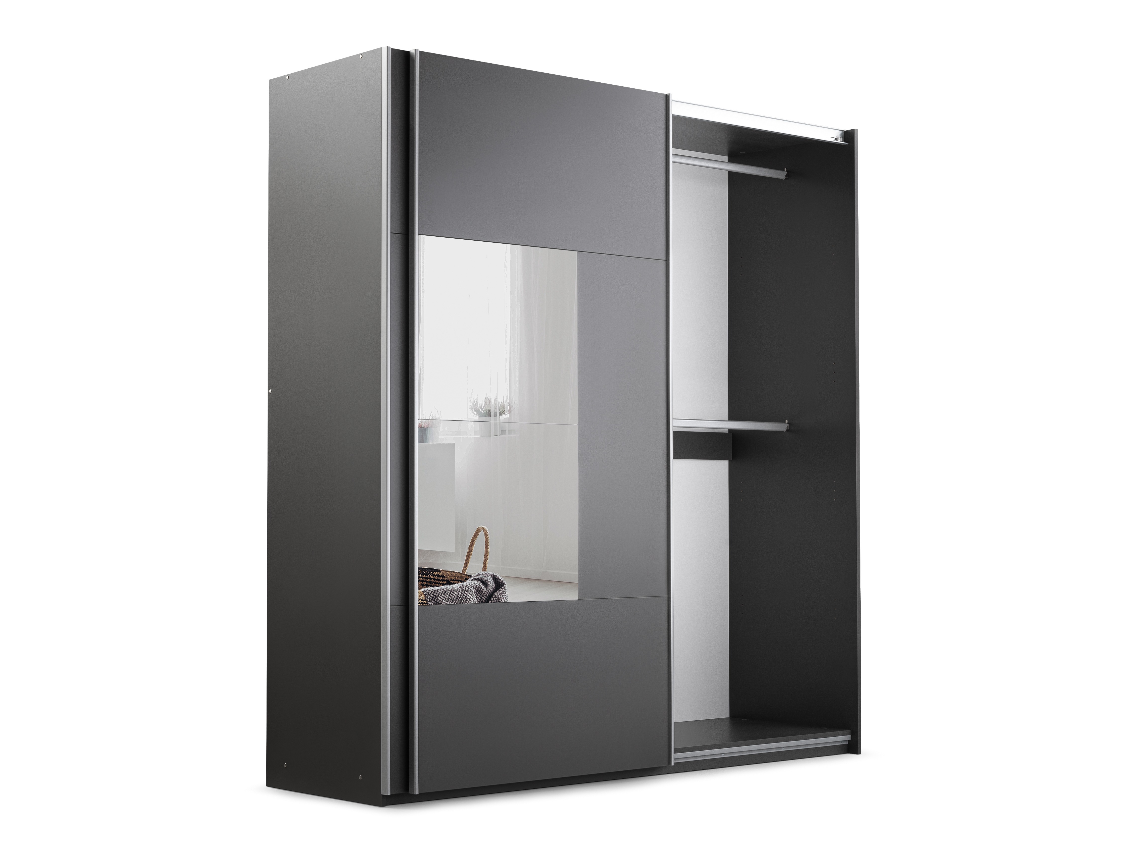 Kledingkast Honolulu 273 (Grafiet)