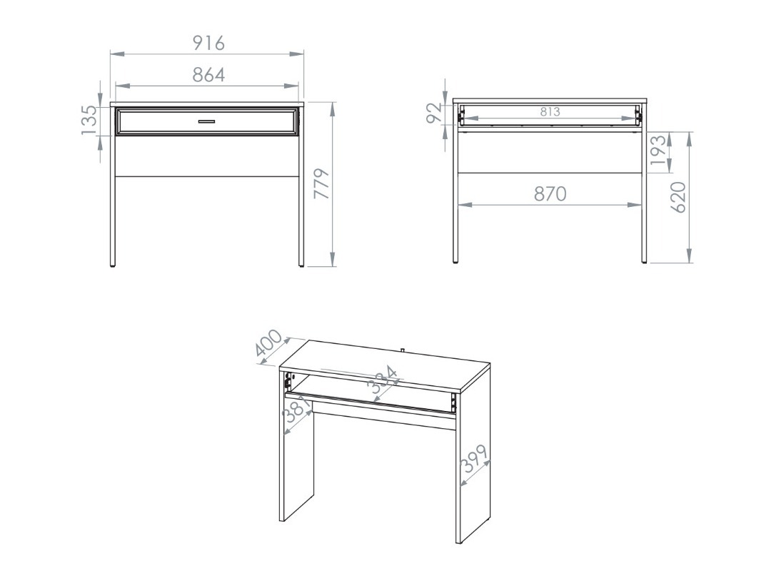 Kaptafel Avibale 105
