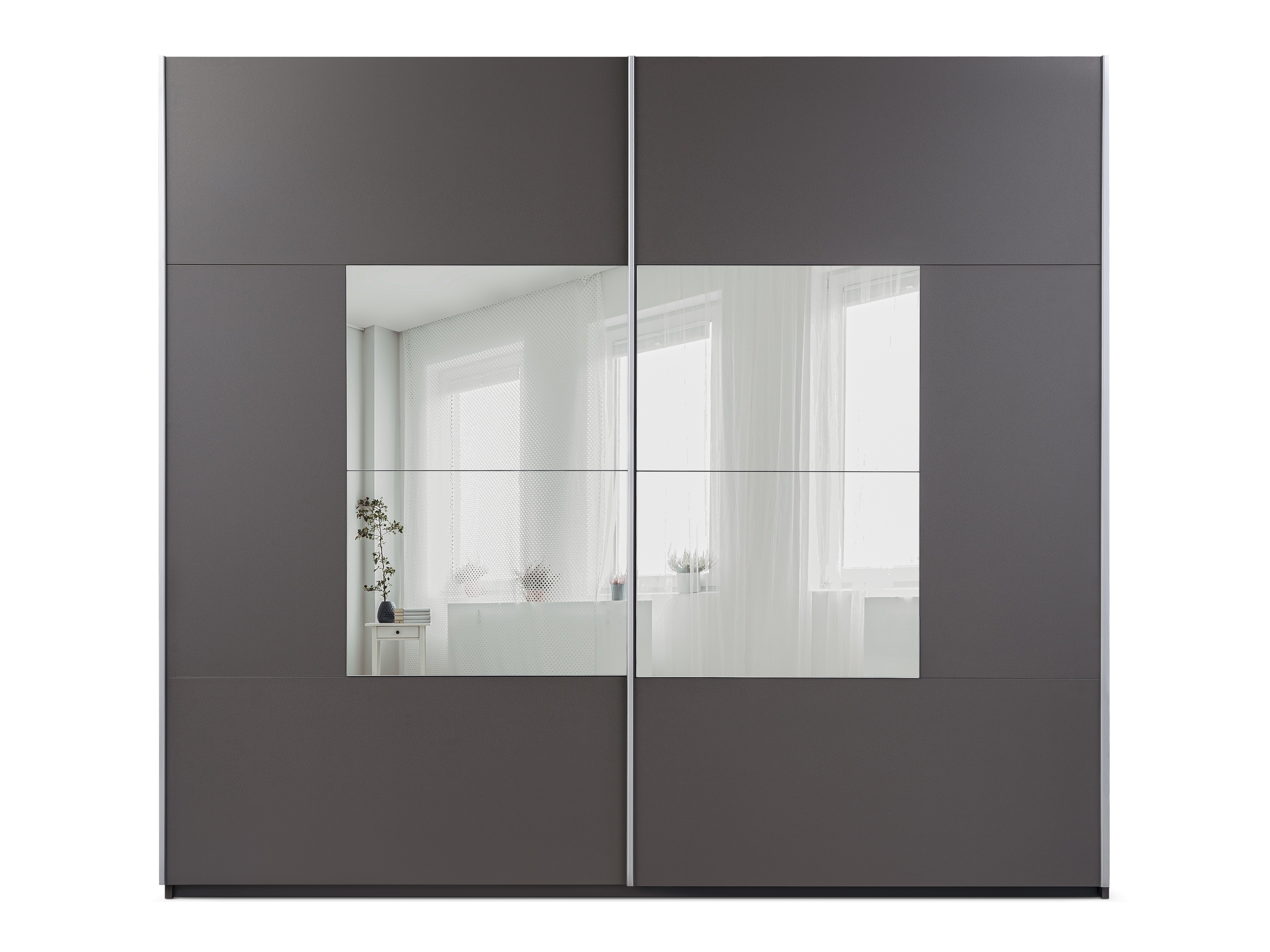 Kledingkast Honolulu 256 (Grafiet)