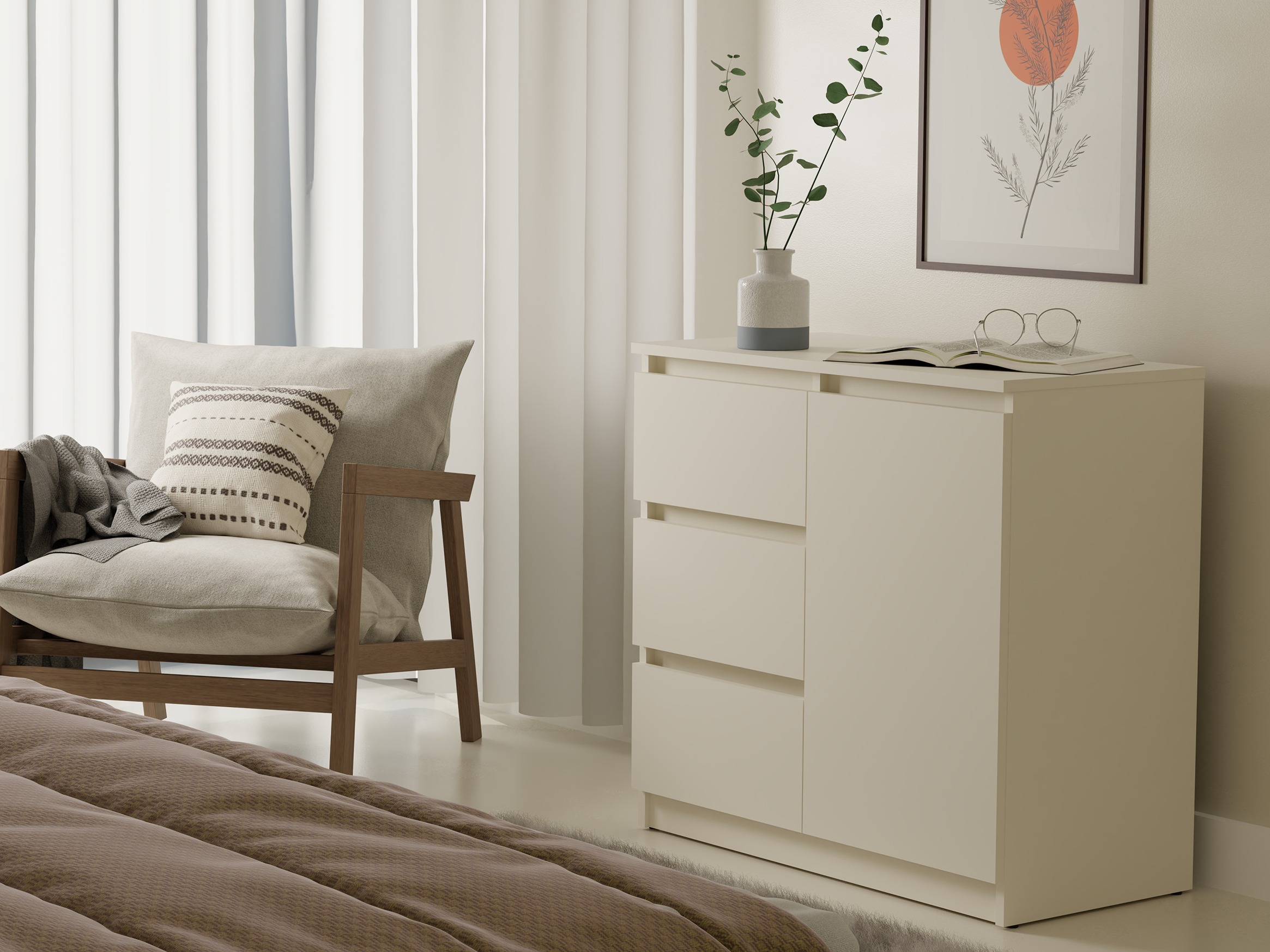 Ladekast Elbvelu 110 (Kasjmier)