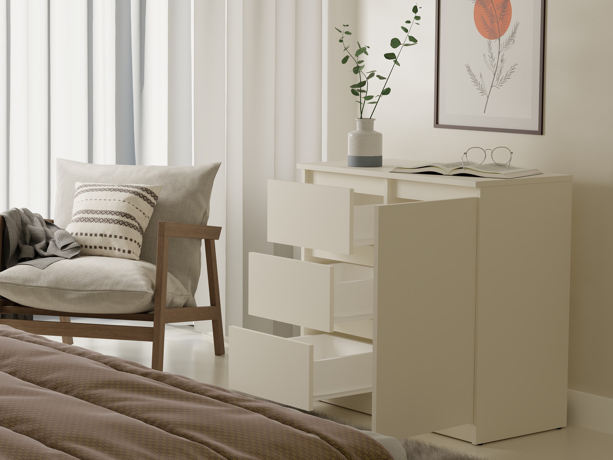 Ladekast Elbvelu 110 (Kasjmier)