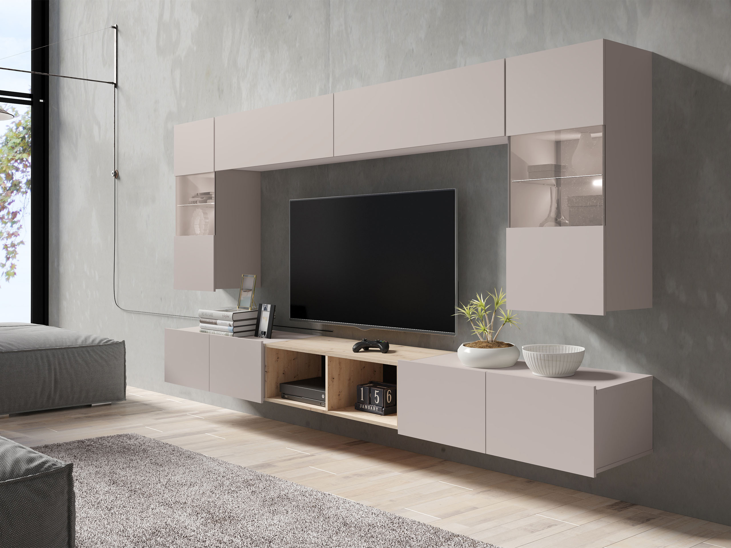 Wandkast Tivdalu 102 (Kasjmier)