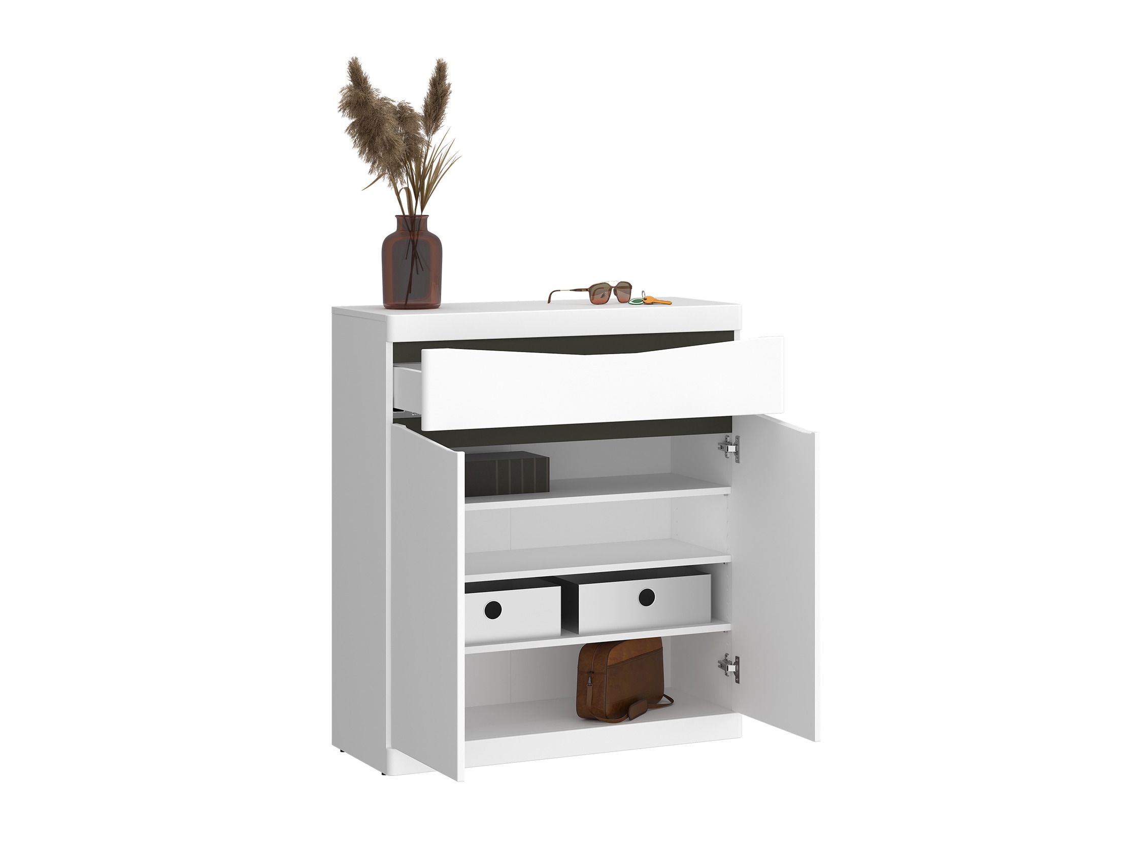 Ladekast Venlori 115 (Wit)