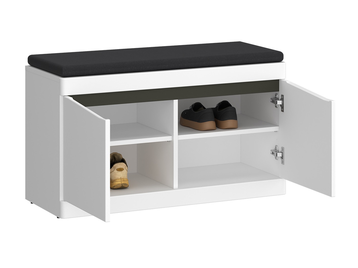 Schoenenkast Ontario 146 (Wit)