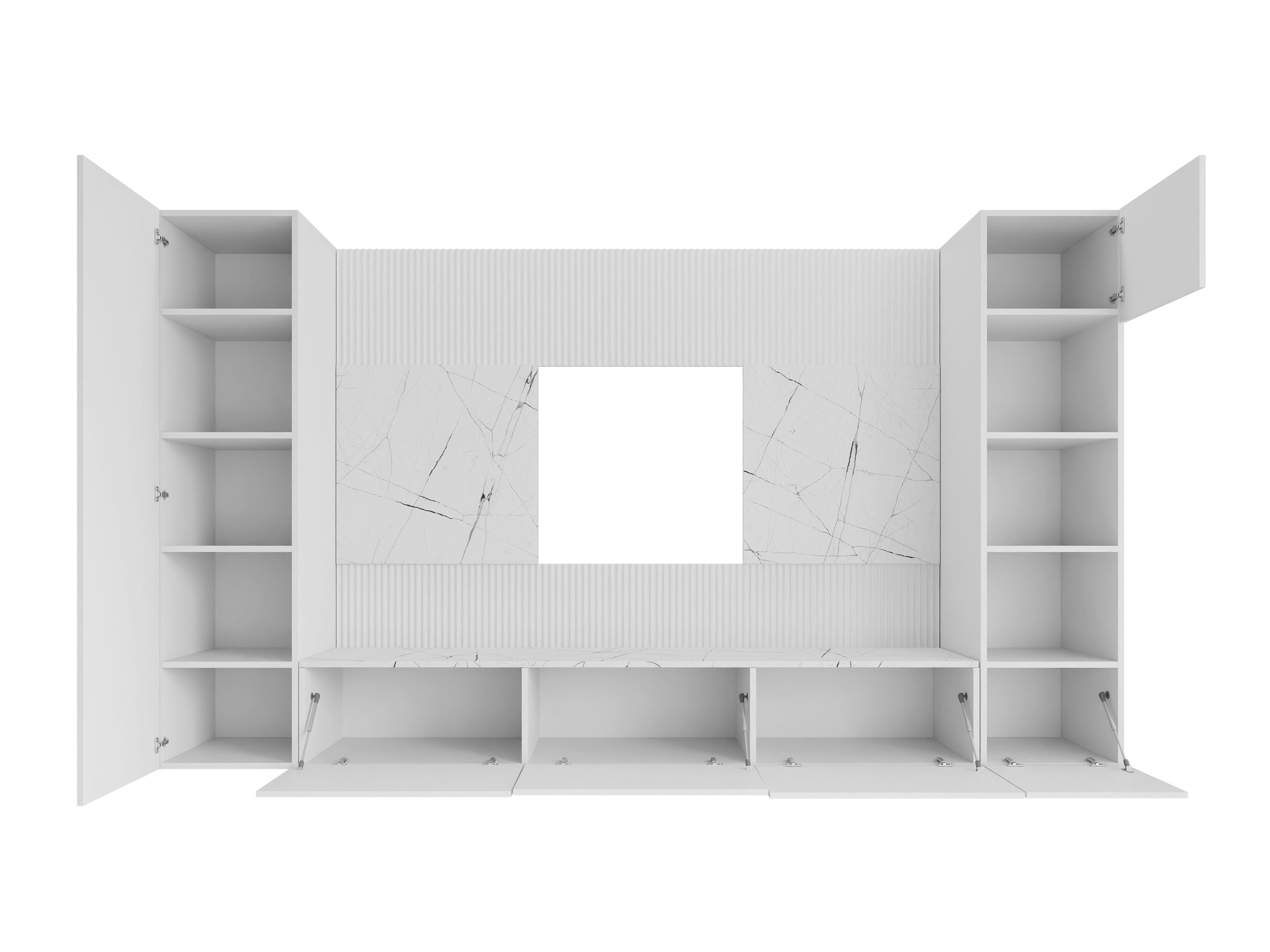 Woonkamerset Comfivo Salix IV (Beige + Eiken)