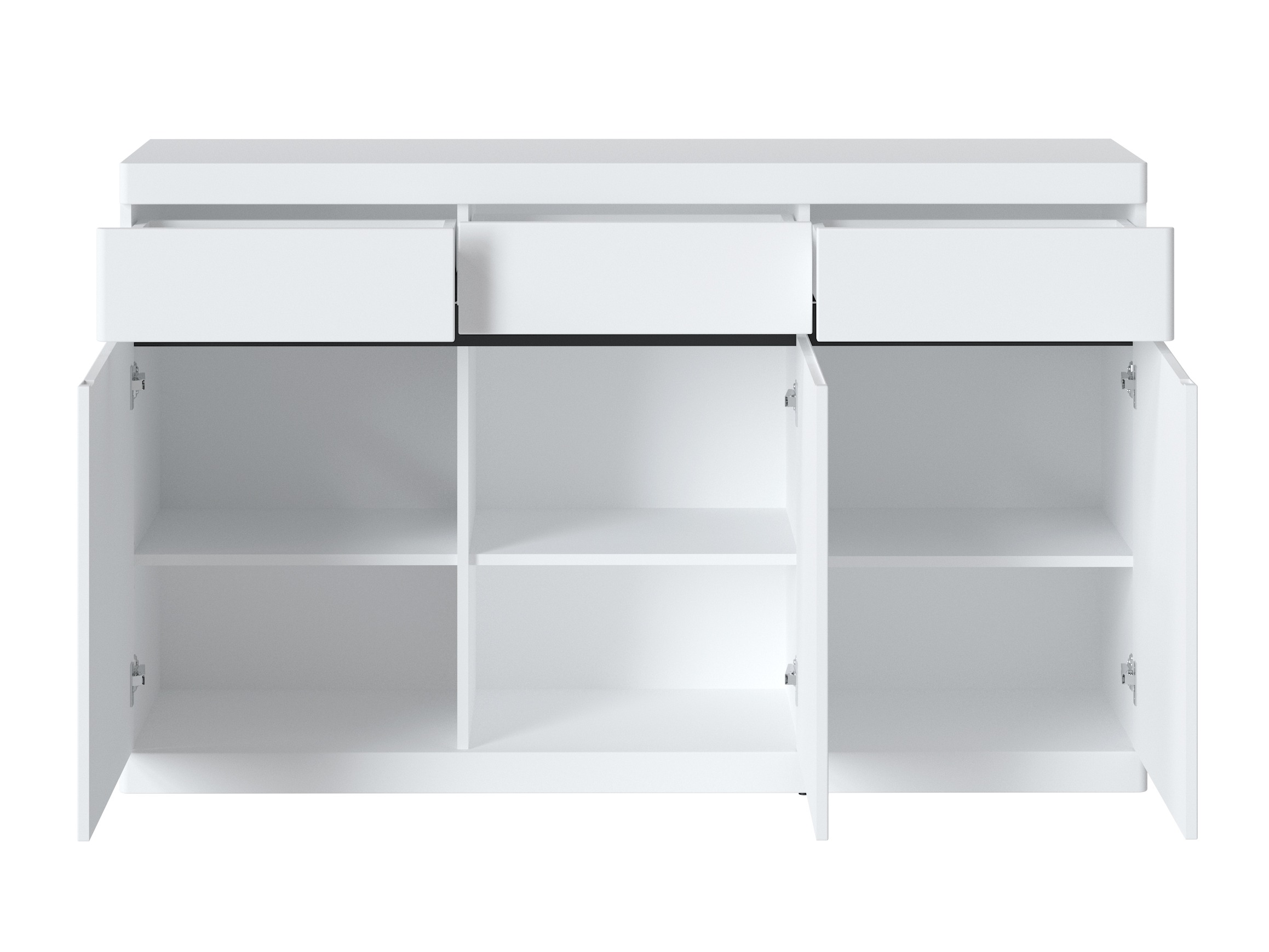 Ladekast Venlori 123 (Wit + Grafiet)