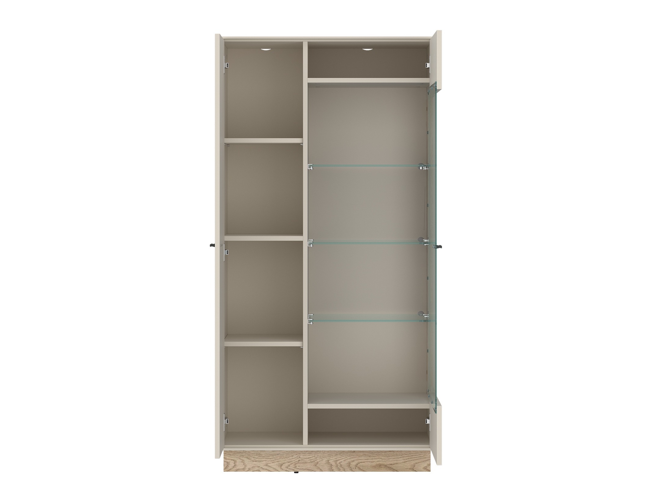 Boekenkast Ontario 150 (Sonoma eik + Kasjmier)