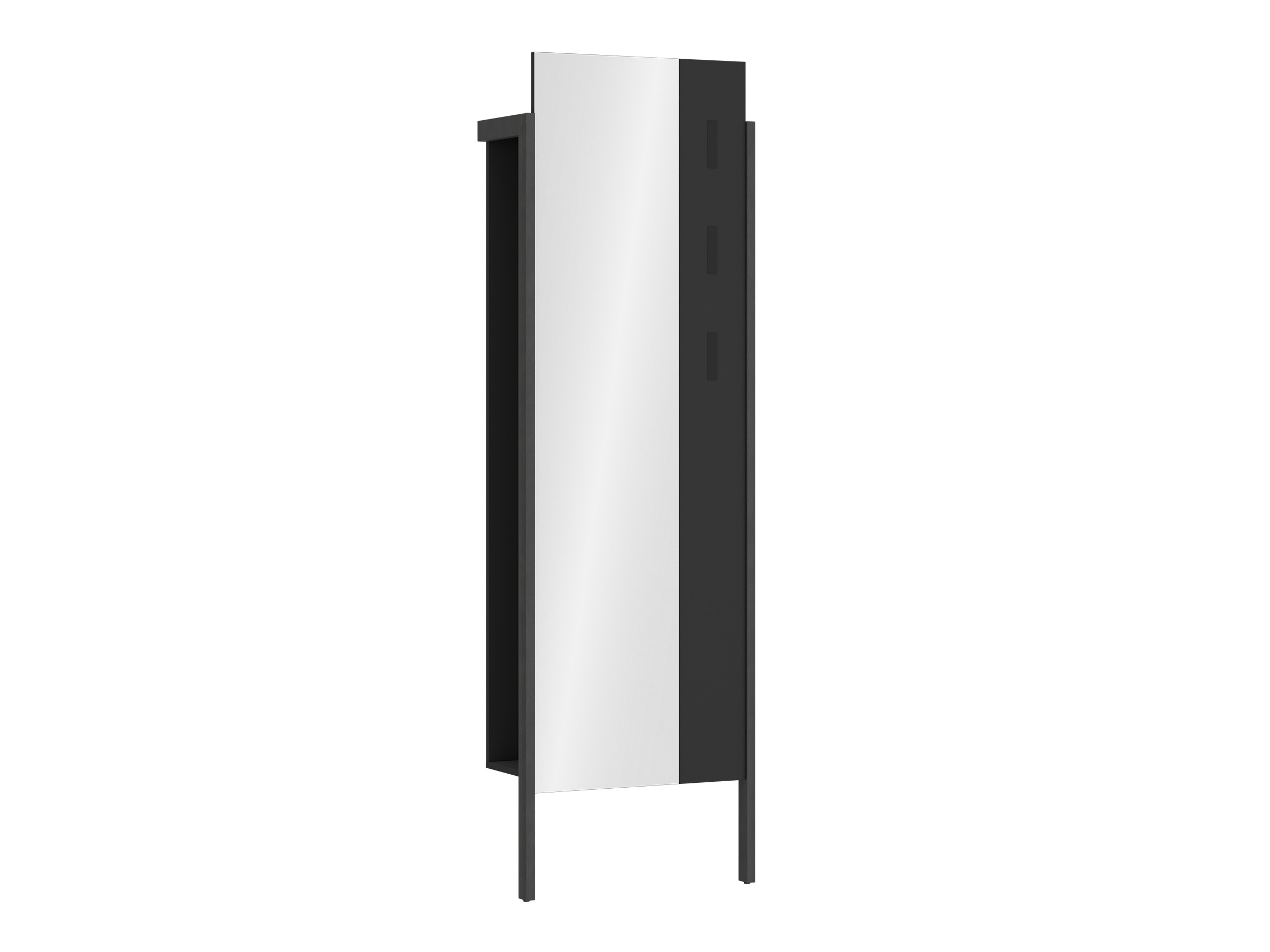 Kapstok Ontario 147 (Antraciet + Matera grijs)