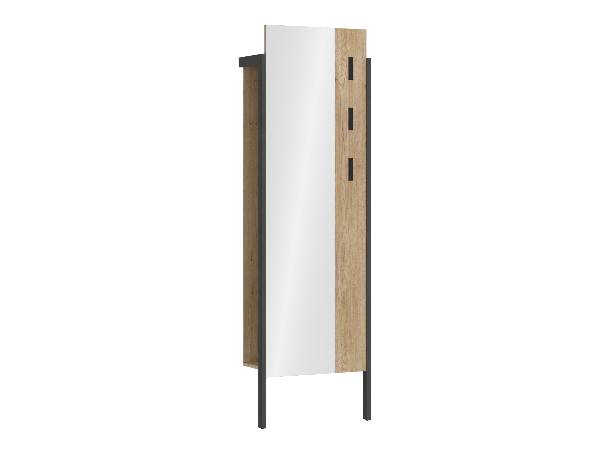 Kapstok Ontario 147 (Eiken + Matera grijs)