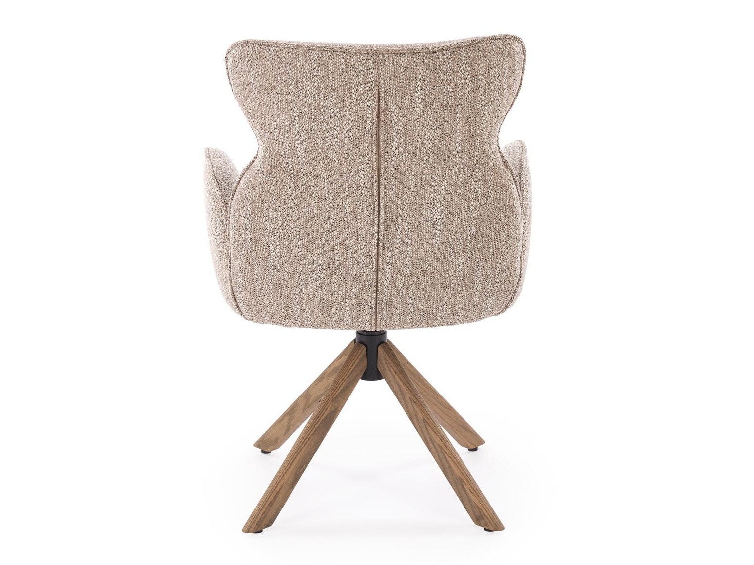 Stoel Houston 2041 (Beige + Notenhout)