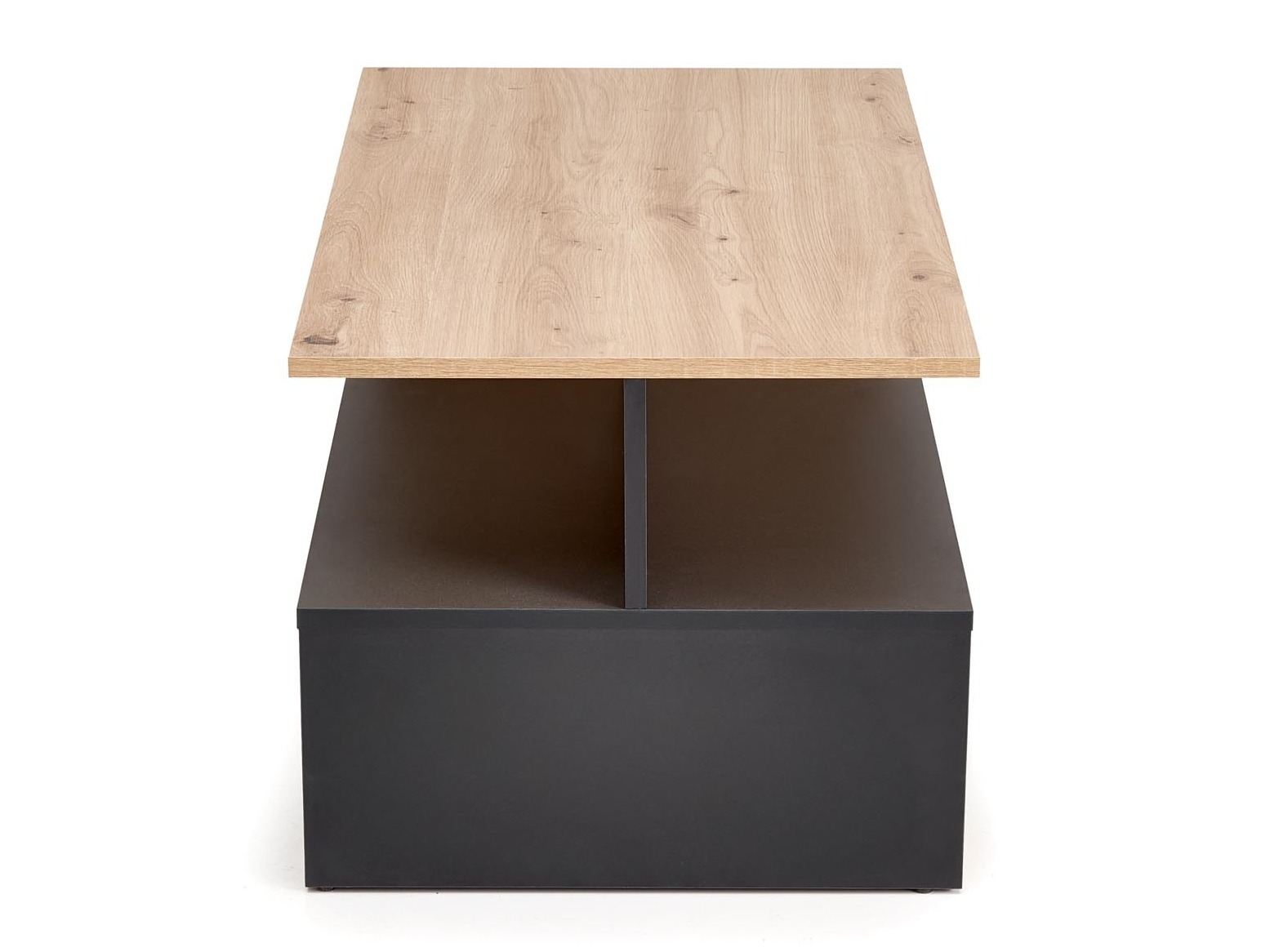 Salontafel Houston 1991 (Zwart + Artisan eiken)