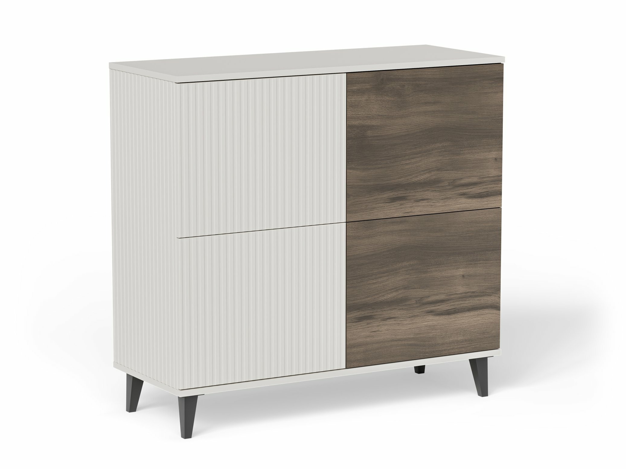 Dressoir Luelia 119 (Notenhout + Kasjmier)