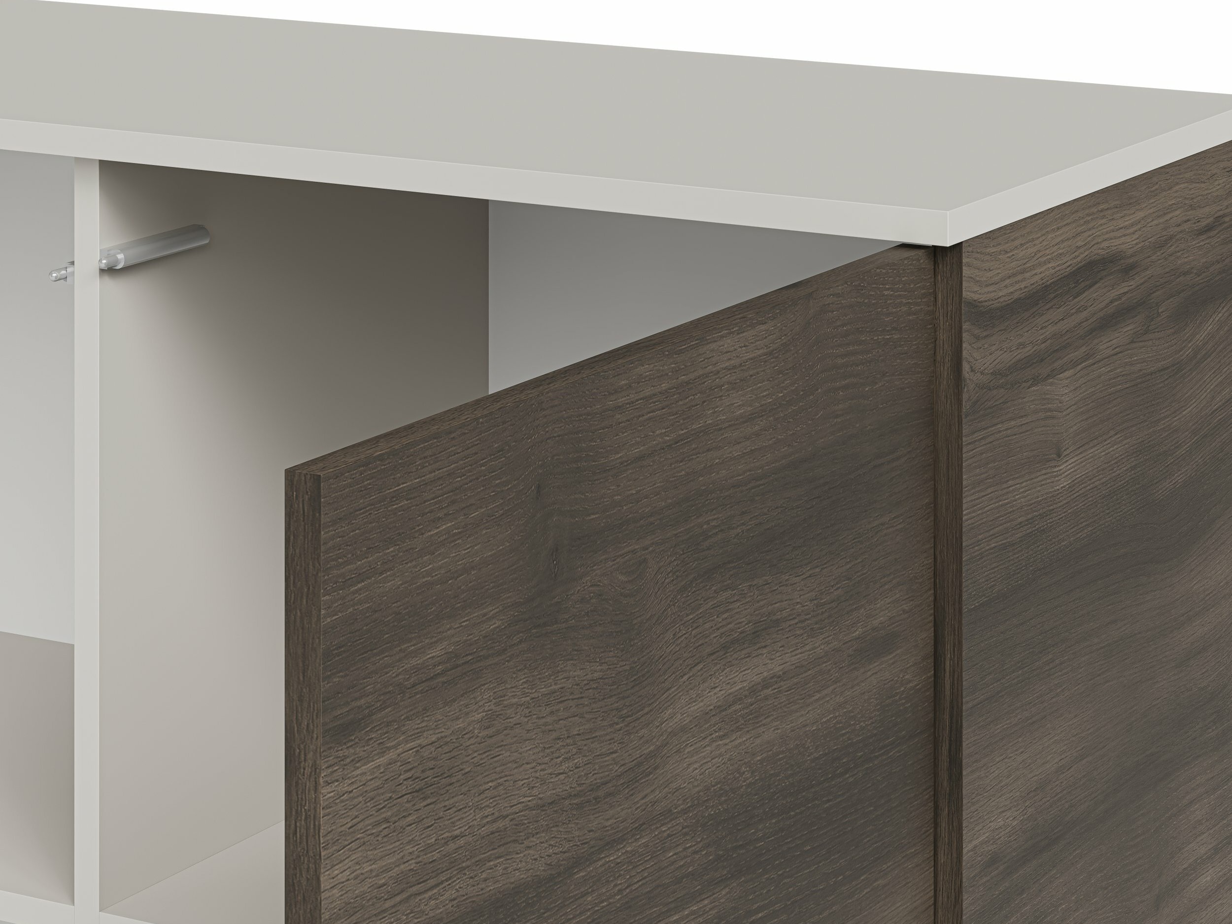 Dressoir Luelia 119 (Notenhout + Kasjmier)