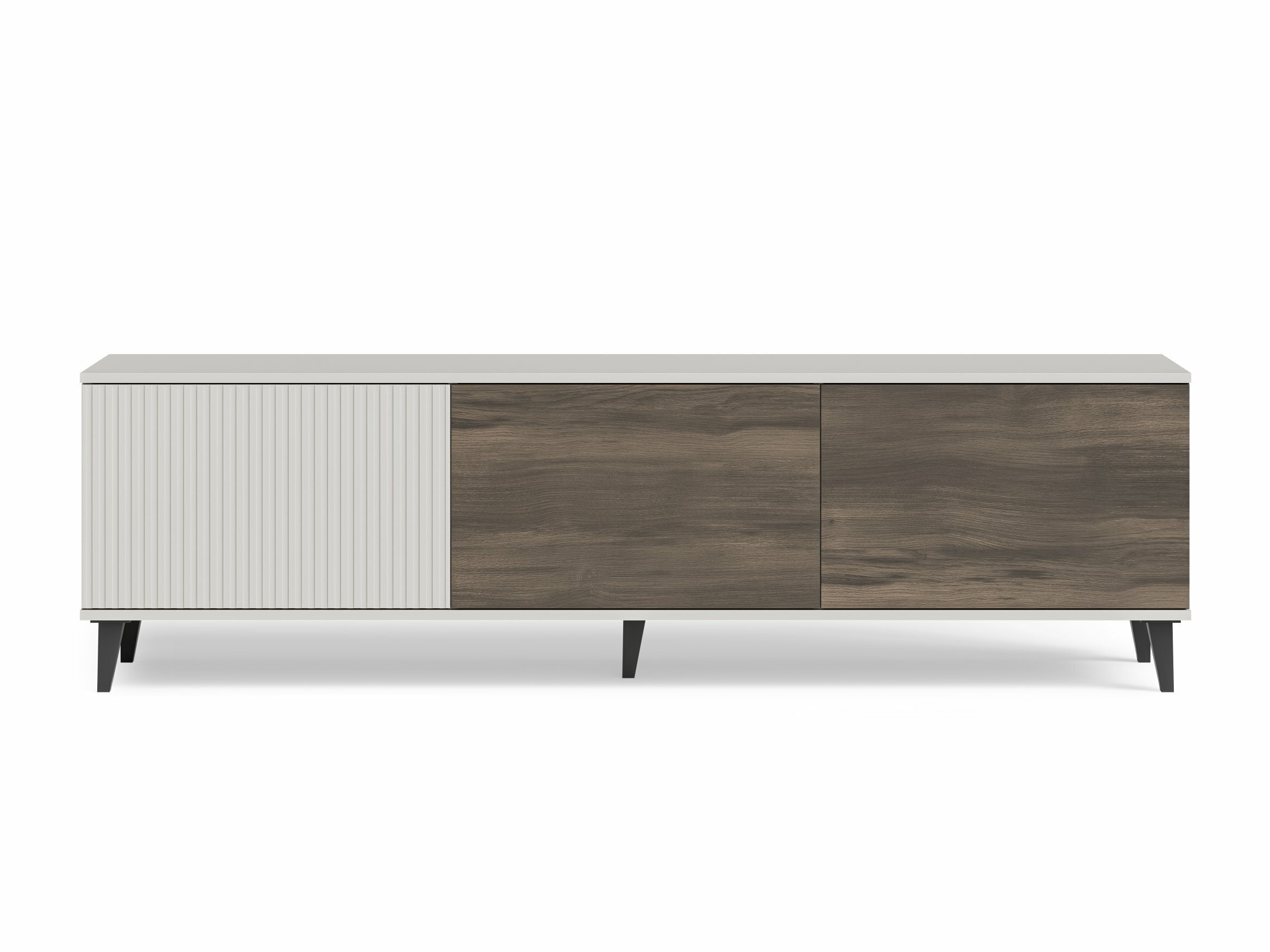 TV-meubel Luelia 115 (Notenhout + Kasjmier)