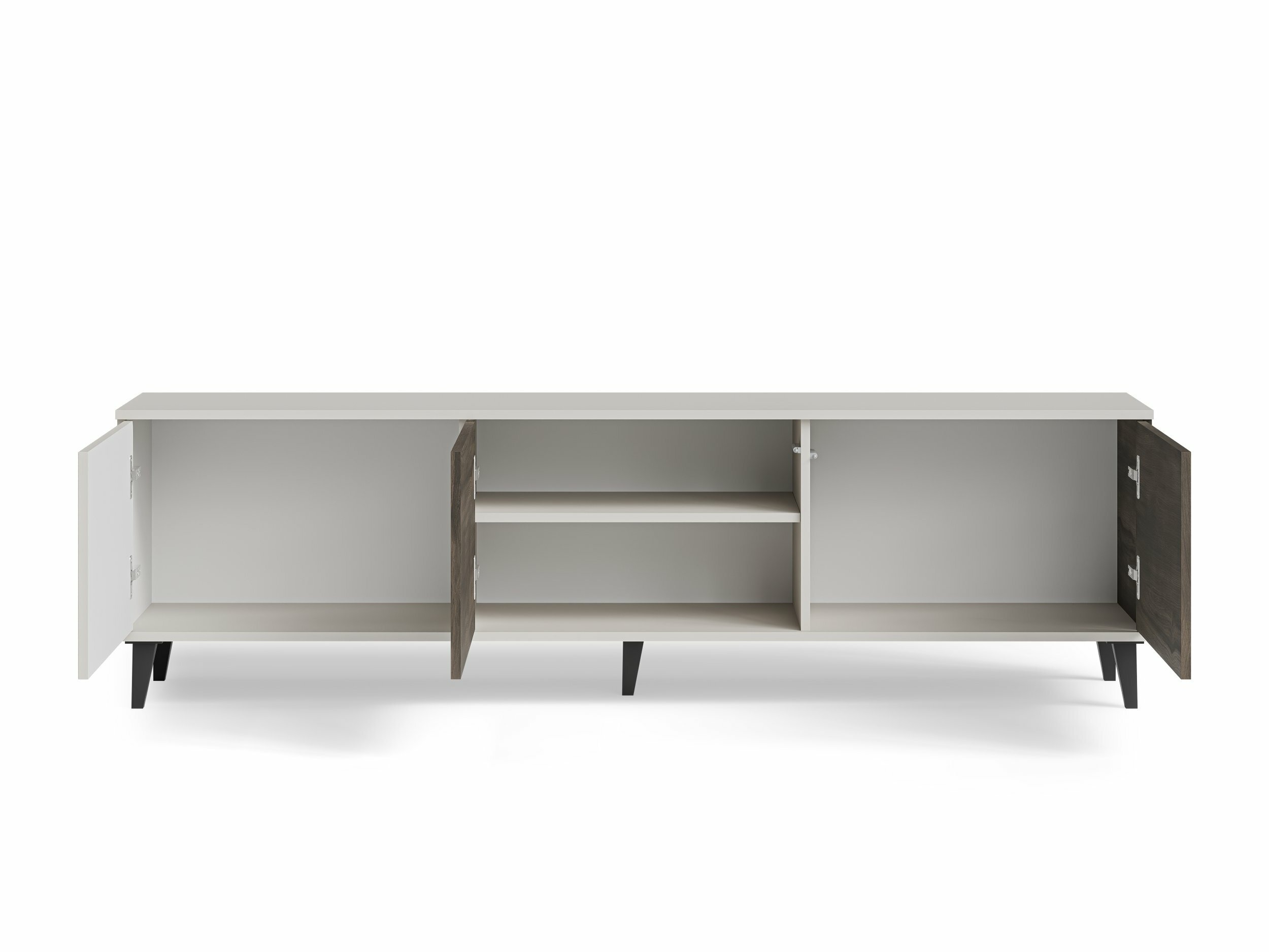 TV-meubel Luelia 115 (Notenhout + Kasjmier)