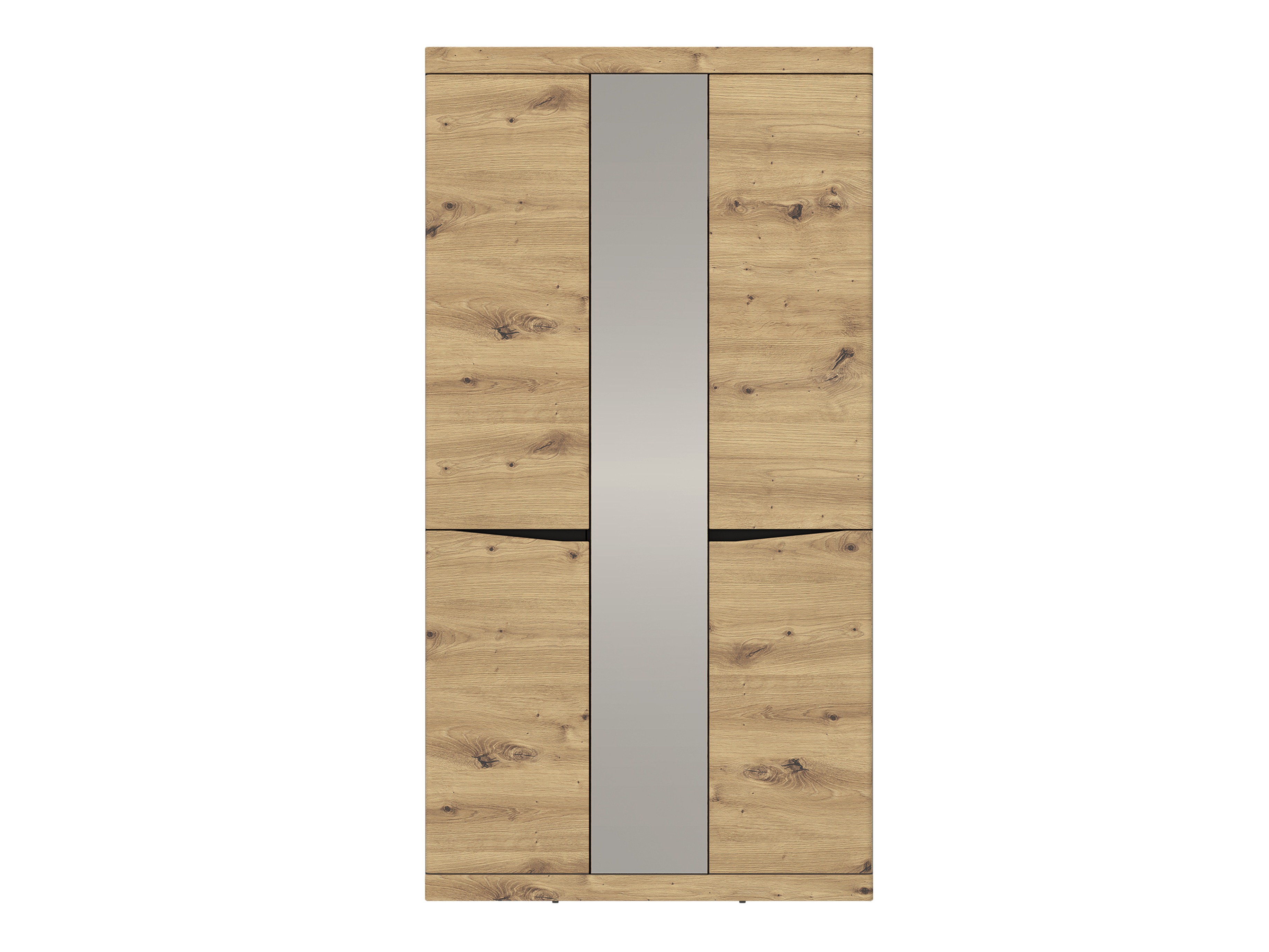 Kledingkast Venlori 139 (Antraciet + Artisan eiken)