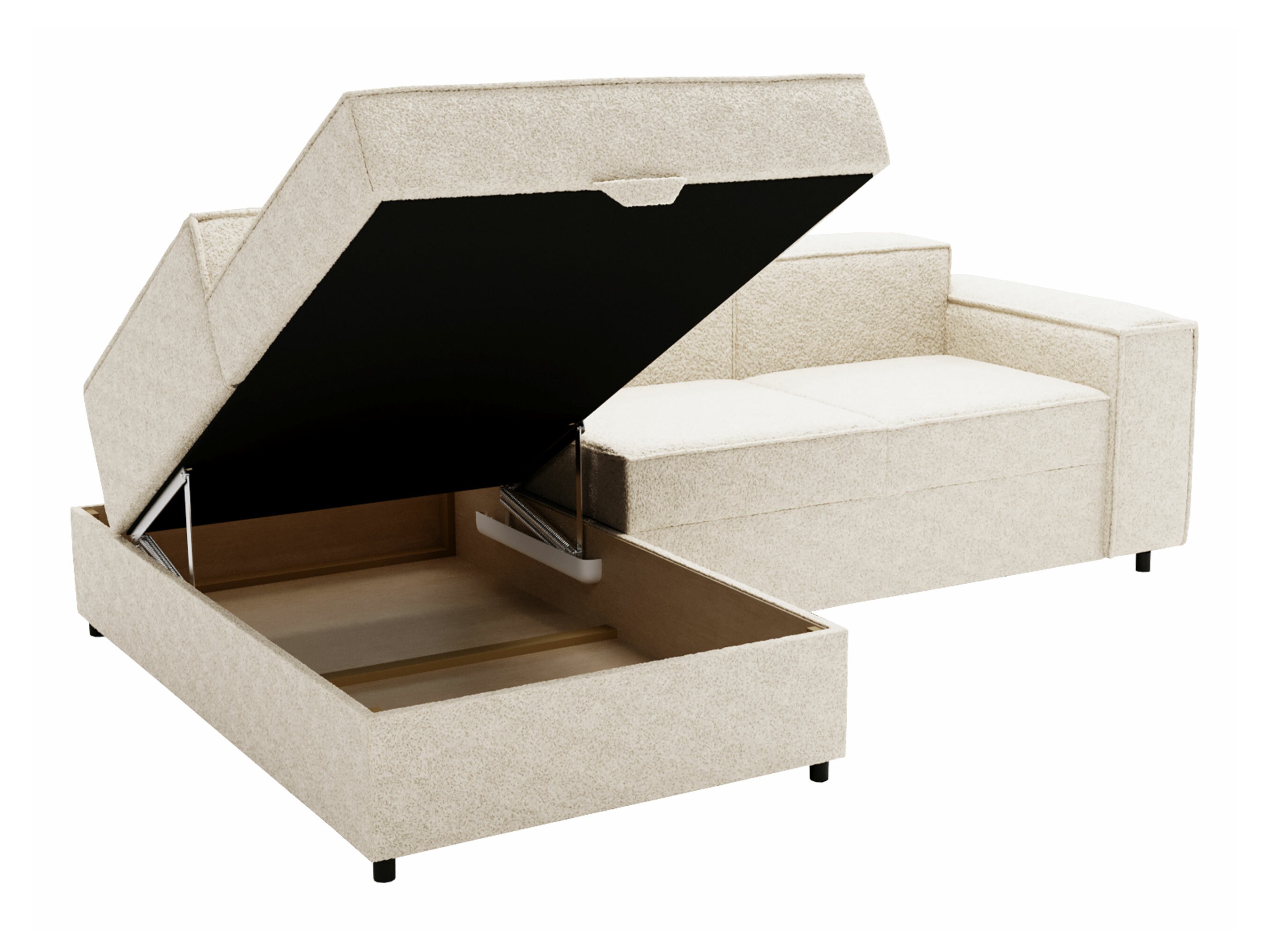 Hoekbank Clovis 116 (Coral 50)