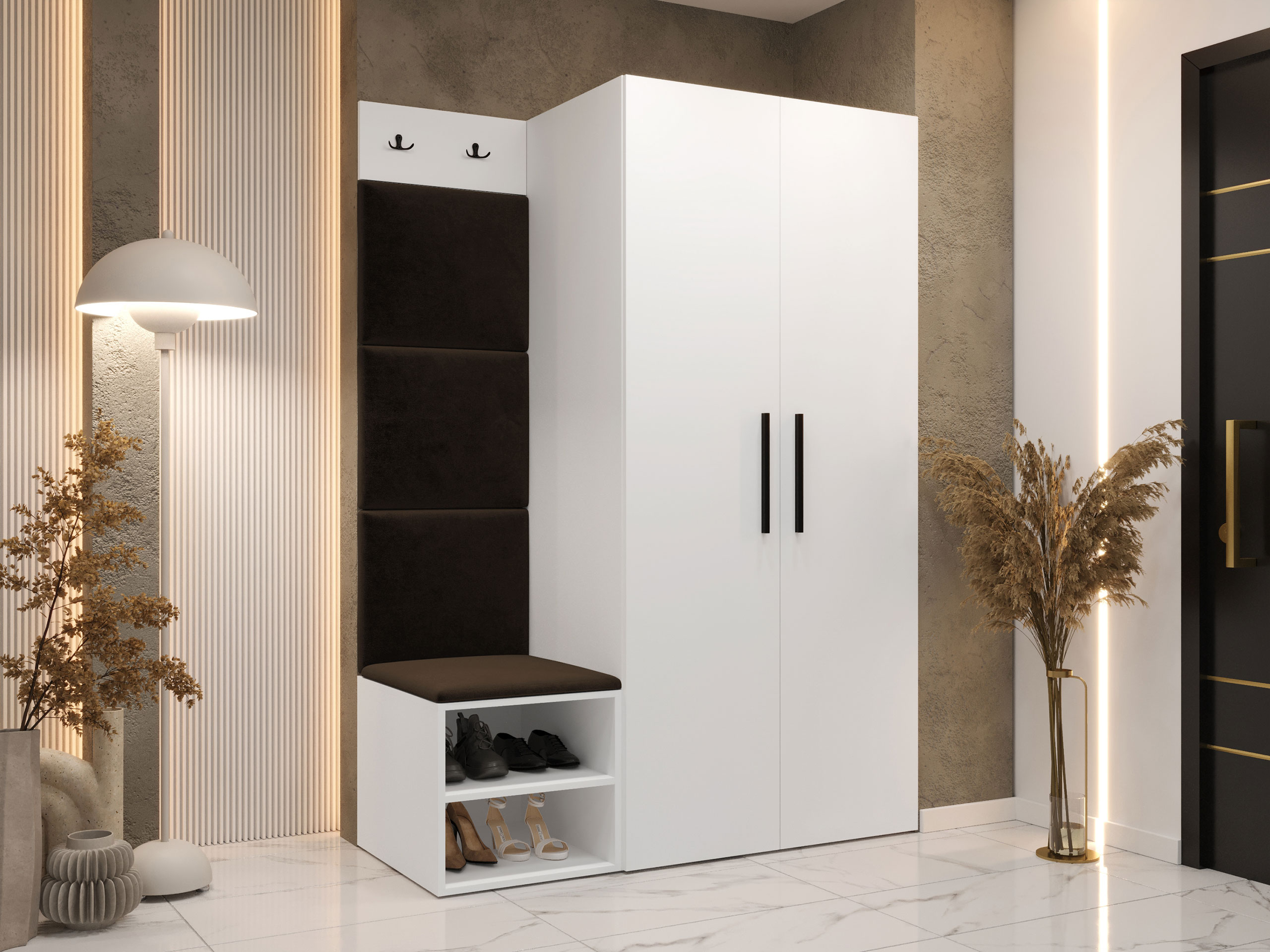 Gangmeubelset Hartford 523 (Wit)