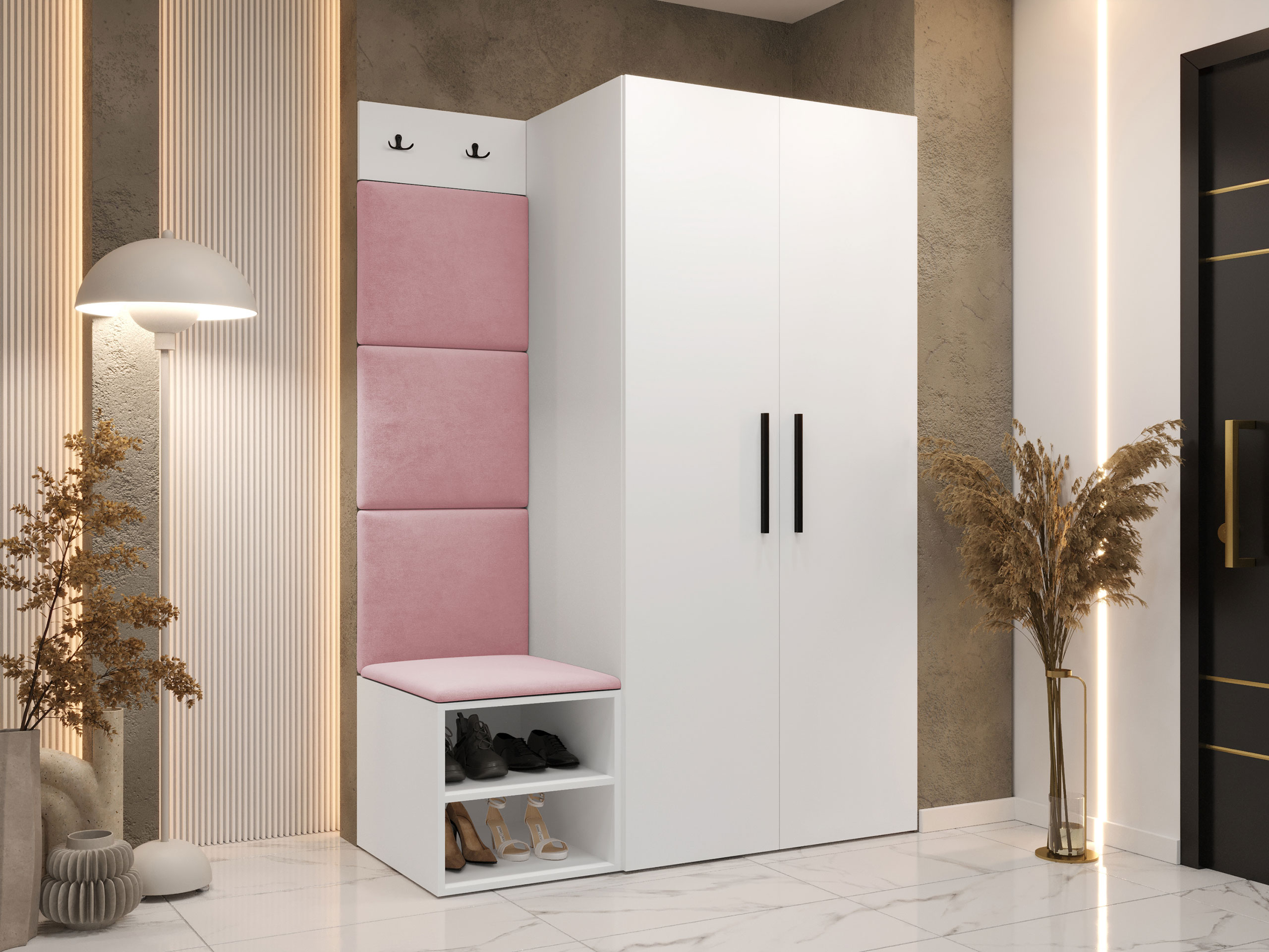 Gangmeubelset Hartford 523 (Wit)