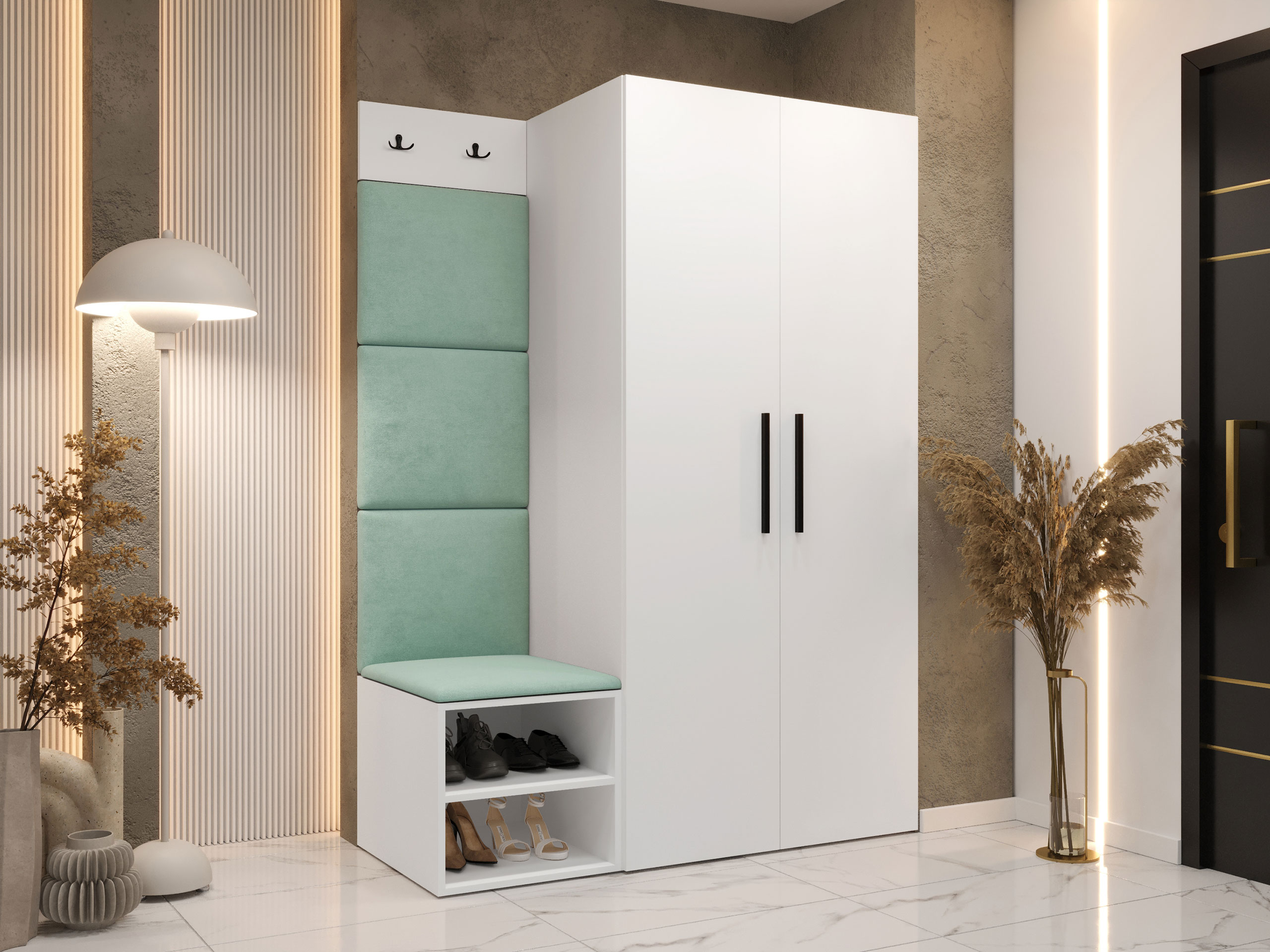 Gangmeubelset Hartford 523 (Wit)