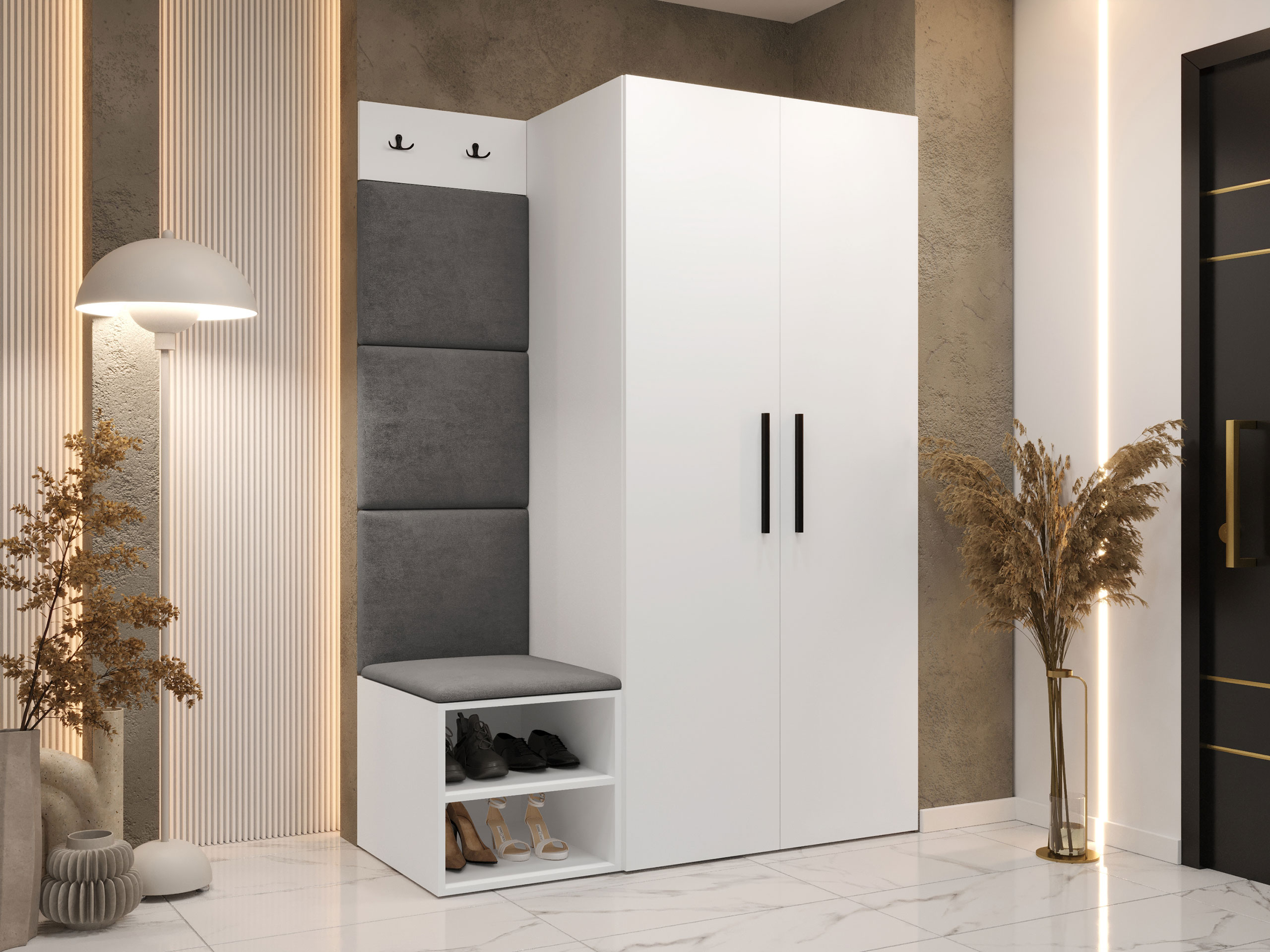 Gangmeubelset Hartford 523 (Wit)