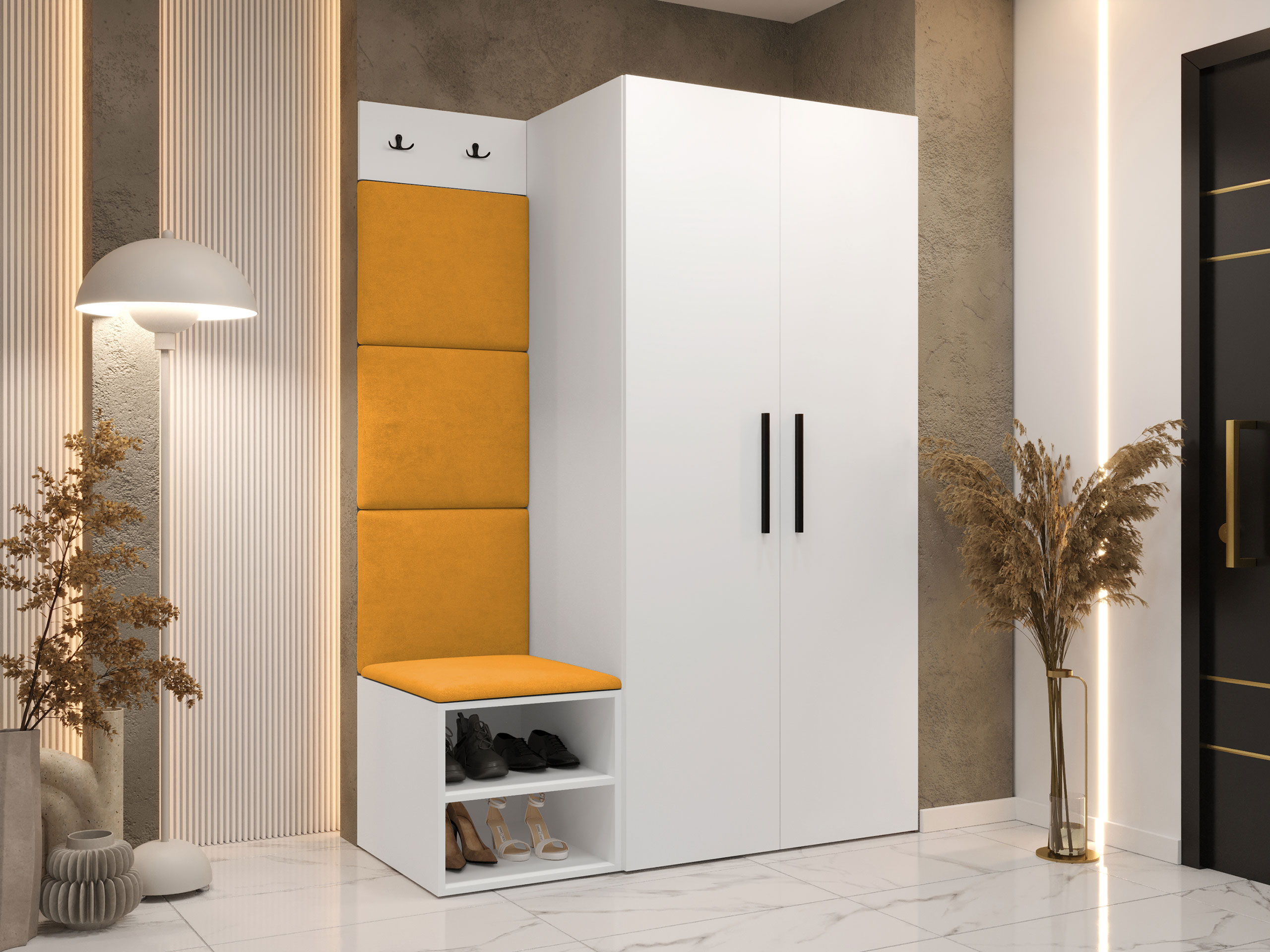 Gangmeubelset Hartford 523 (Wit)