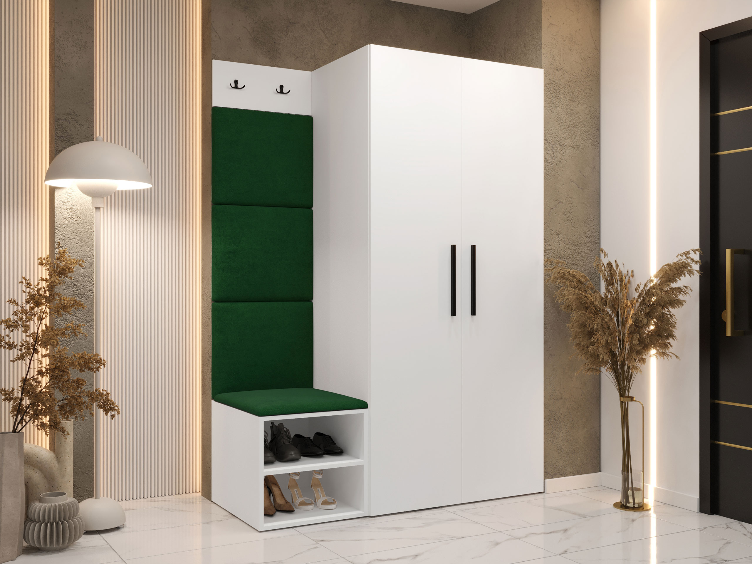 Gangmeubelset Hartford 523 (Wit)