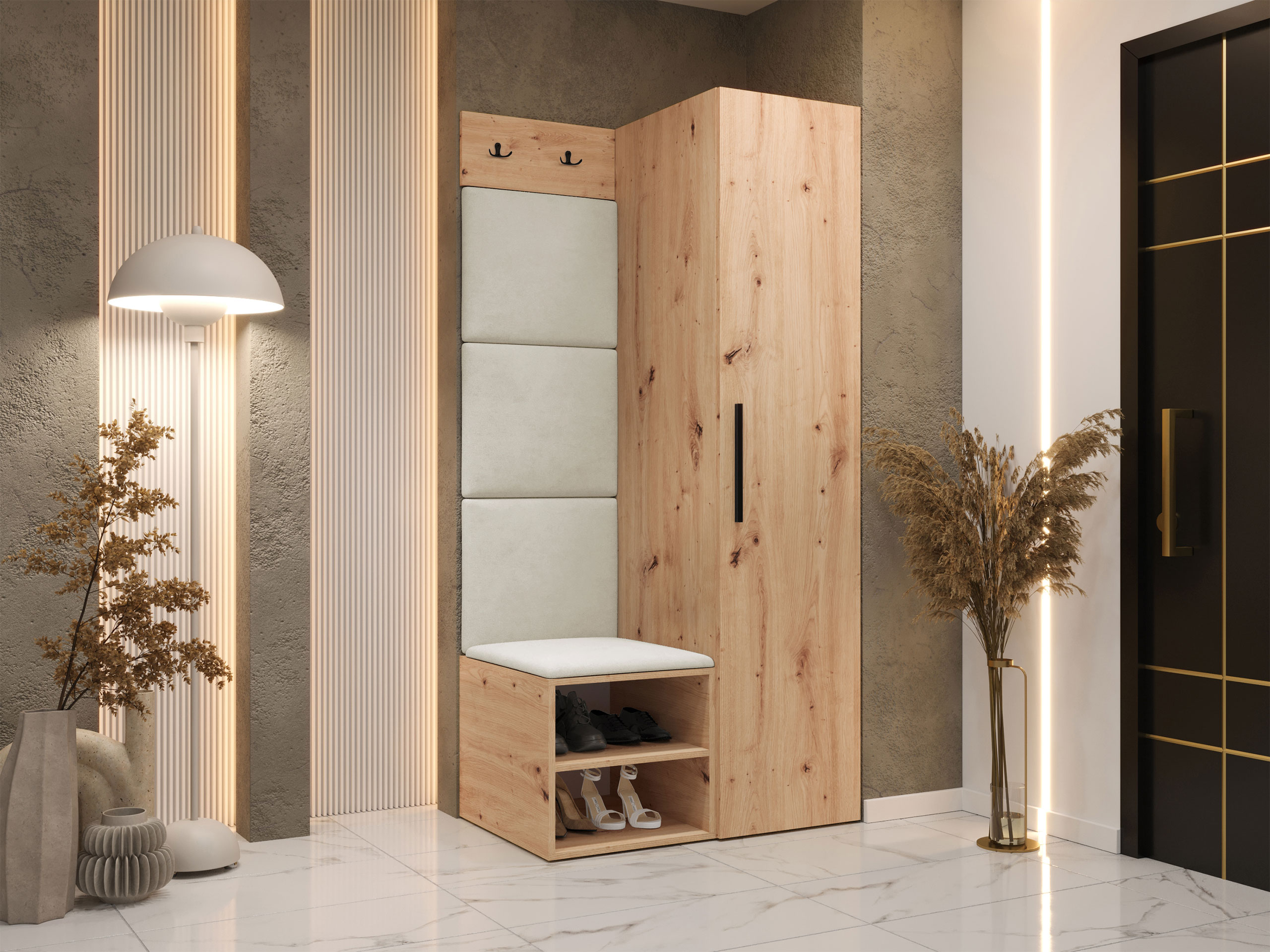 Gangmeubelset Hartford 524 (Artisan eiken)