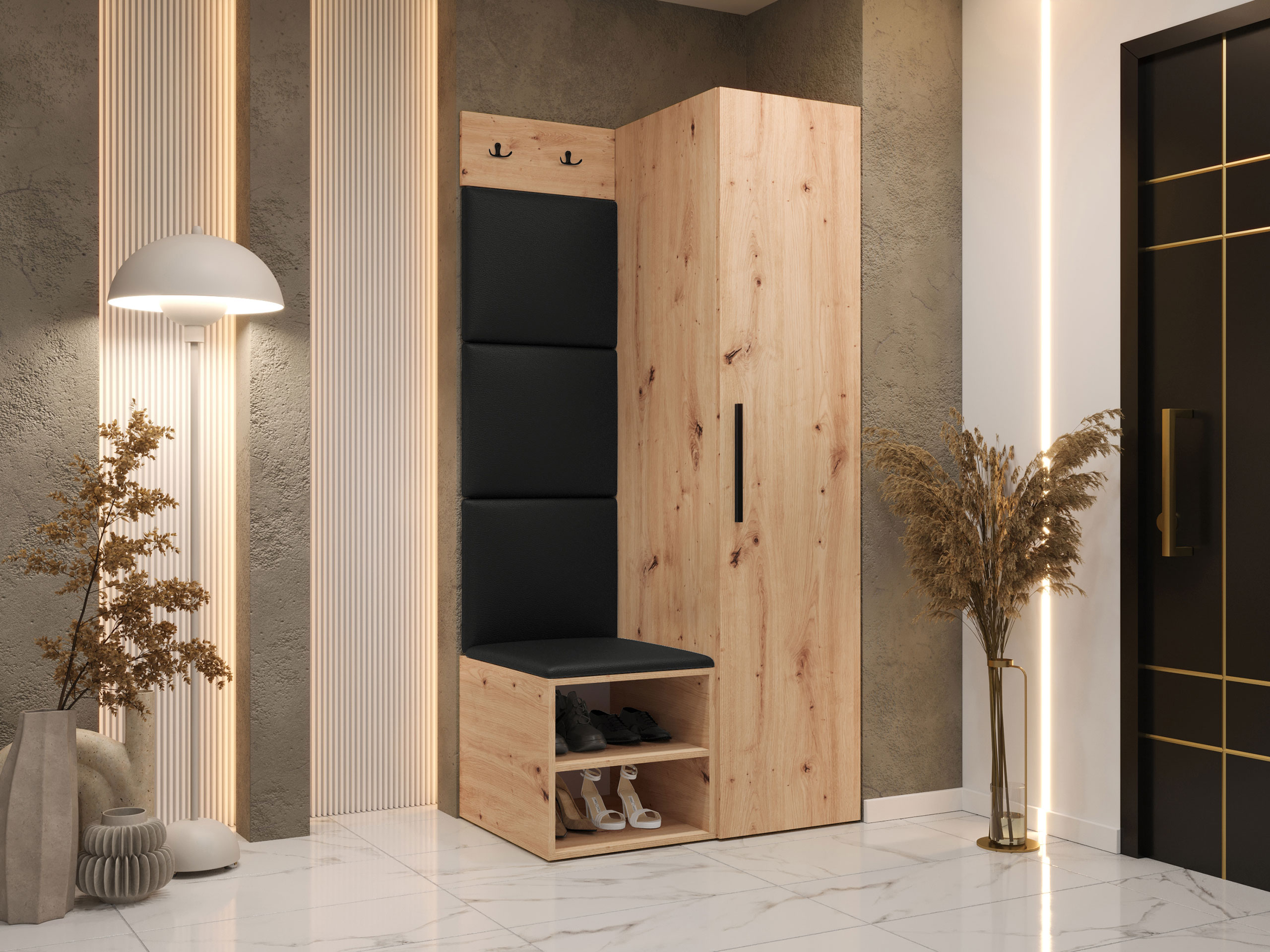 Gangmeubelset Hartford 524 (Artisan eiken)