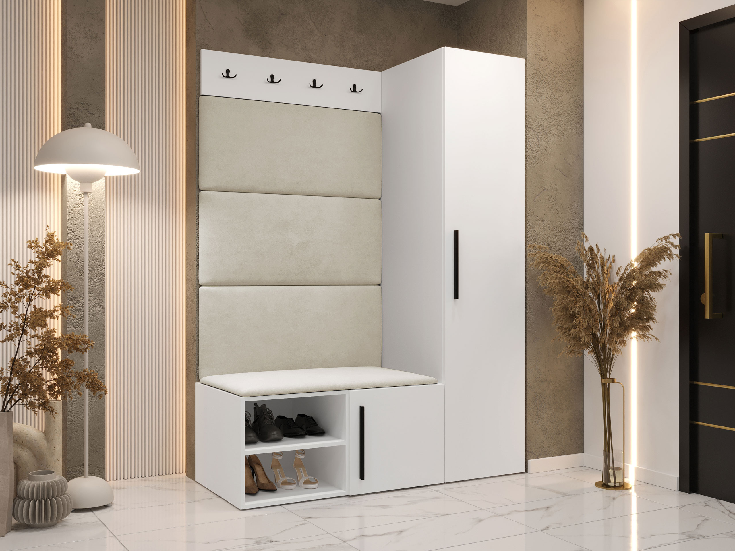 Gangmeubelset Hartford 525 (Wit)