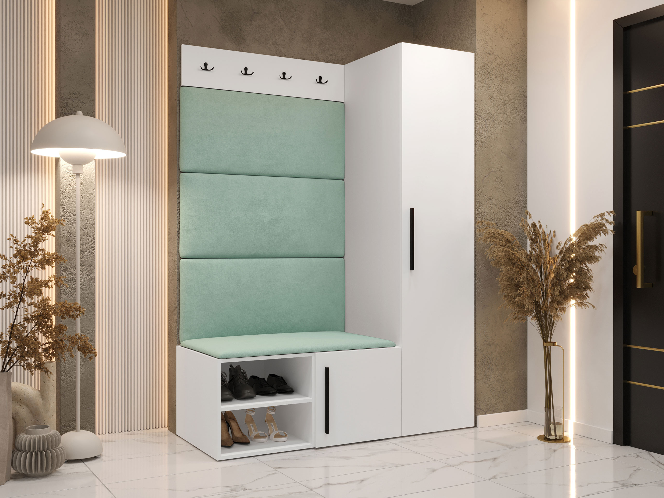 Gangmeubelset Hartford 525 (Wit)