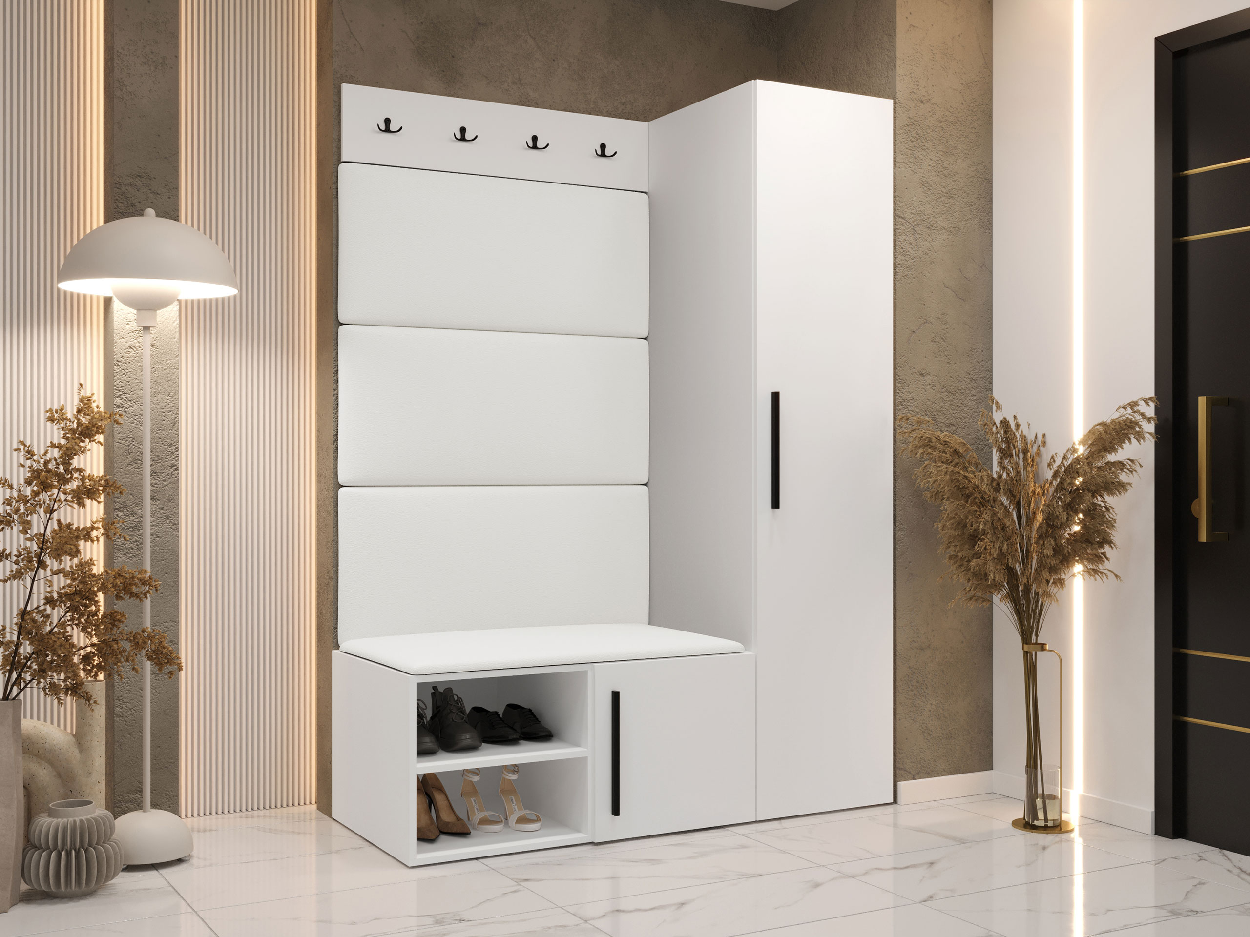 Gangmeubelset Hartford 525 (Wit)