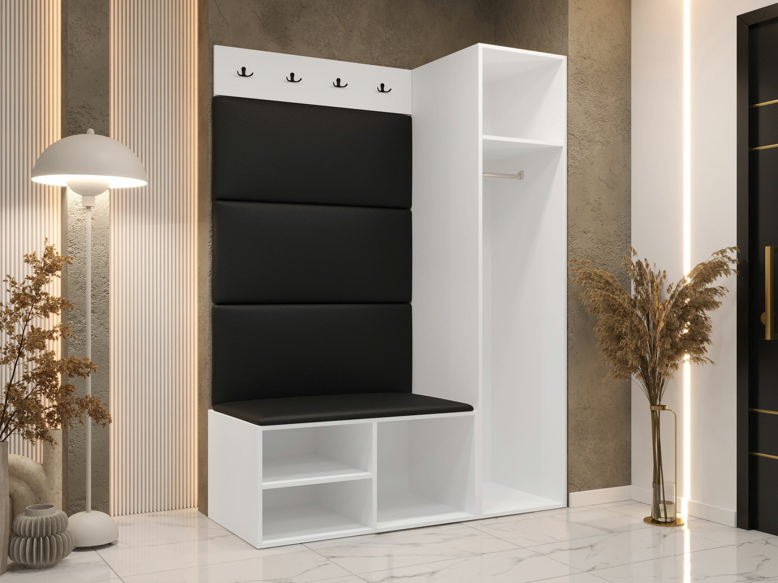 Gangmeubelset Hartford 525 (Wit)