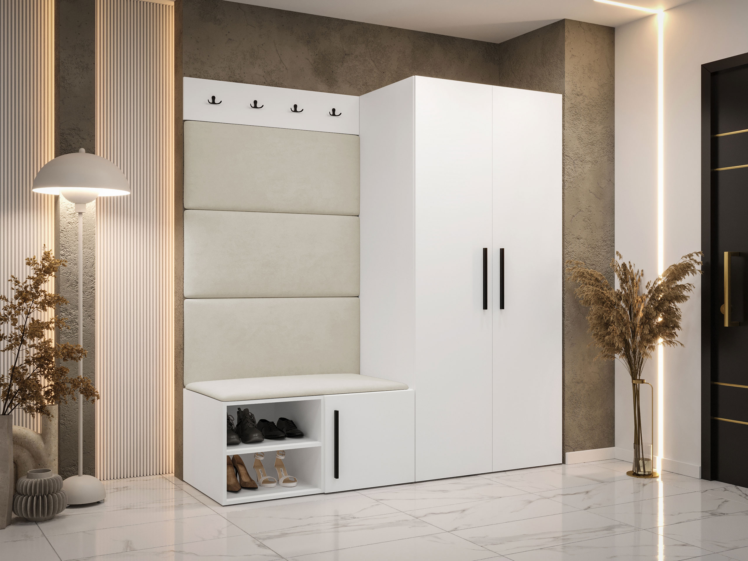 Gangmeubelset Hartford 526 (Wit)